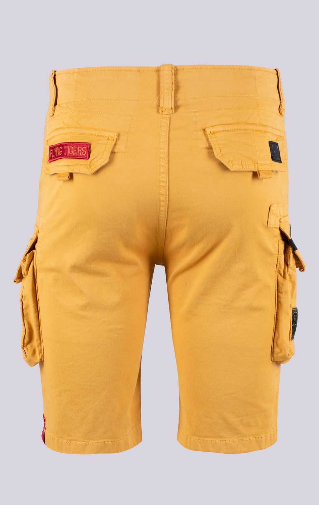 Шорты карго ALPHA INDUSTRIES CREW SHORT PATCH wheat 