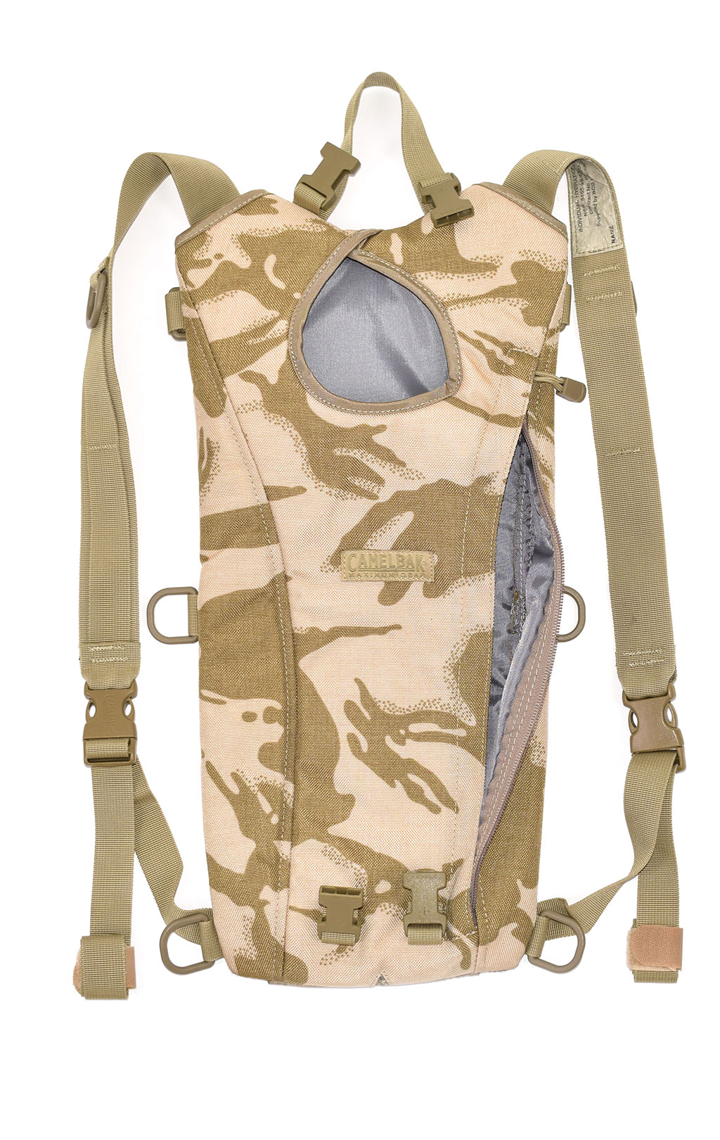 Чехол для питьевой системы CamelBak на молнии, горловина снаружи dpm desert 