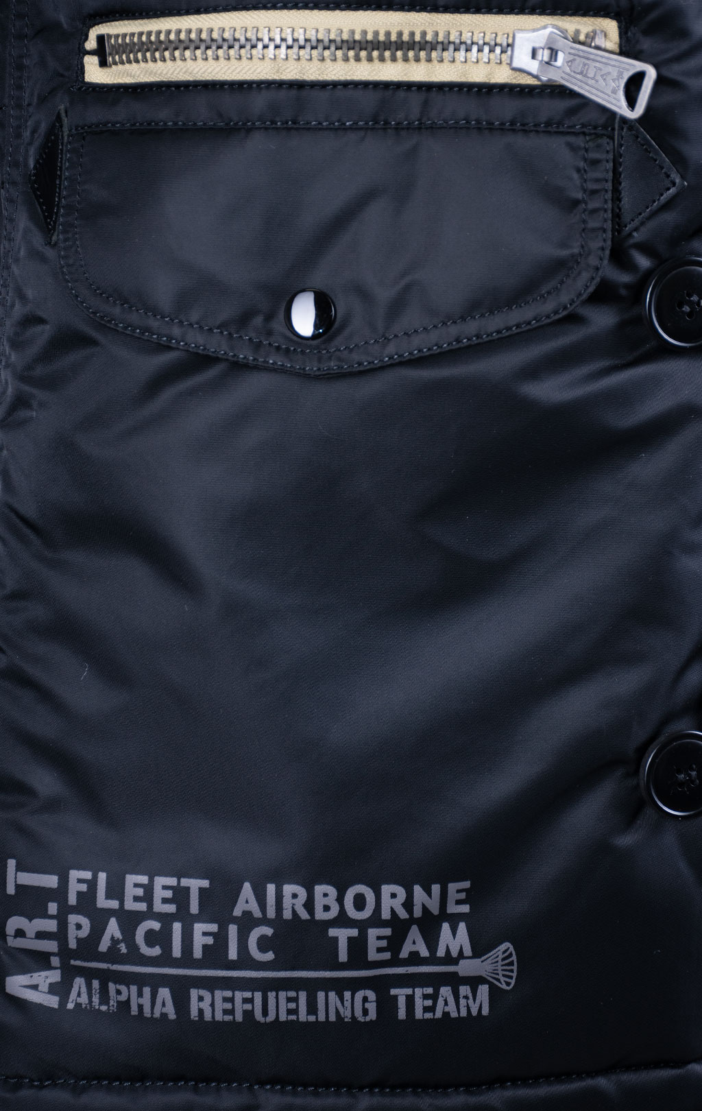 Аляска ALPHA INDUSTRIES ART VF N-3B натур. мех black 