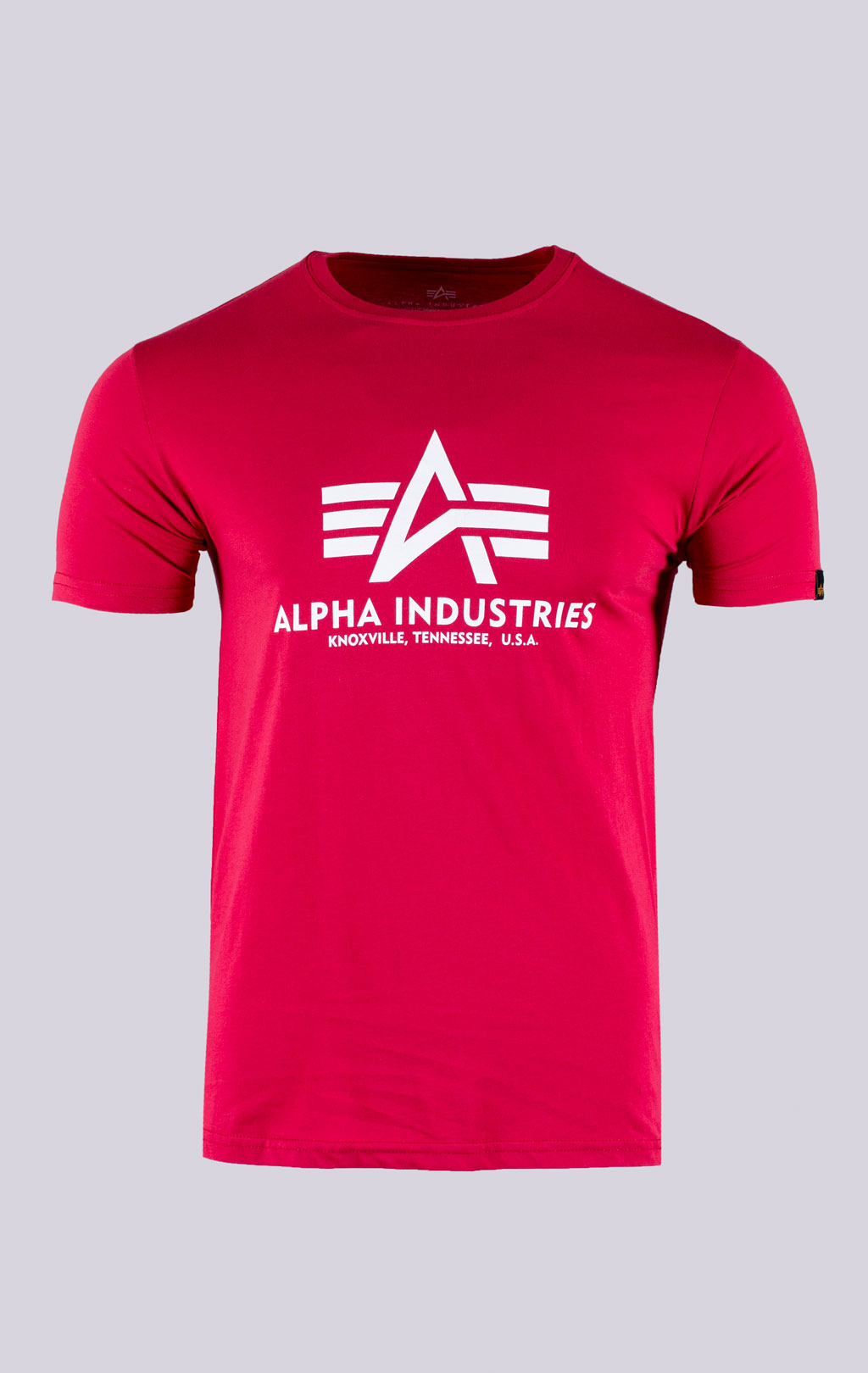 Футболка ALPHA INDUSTRIES BASIC T RBF red 