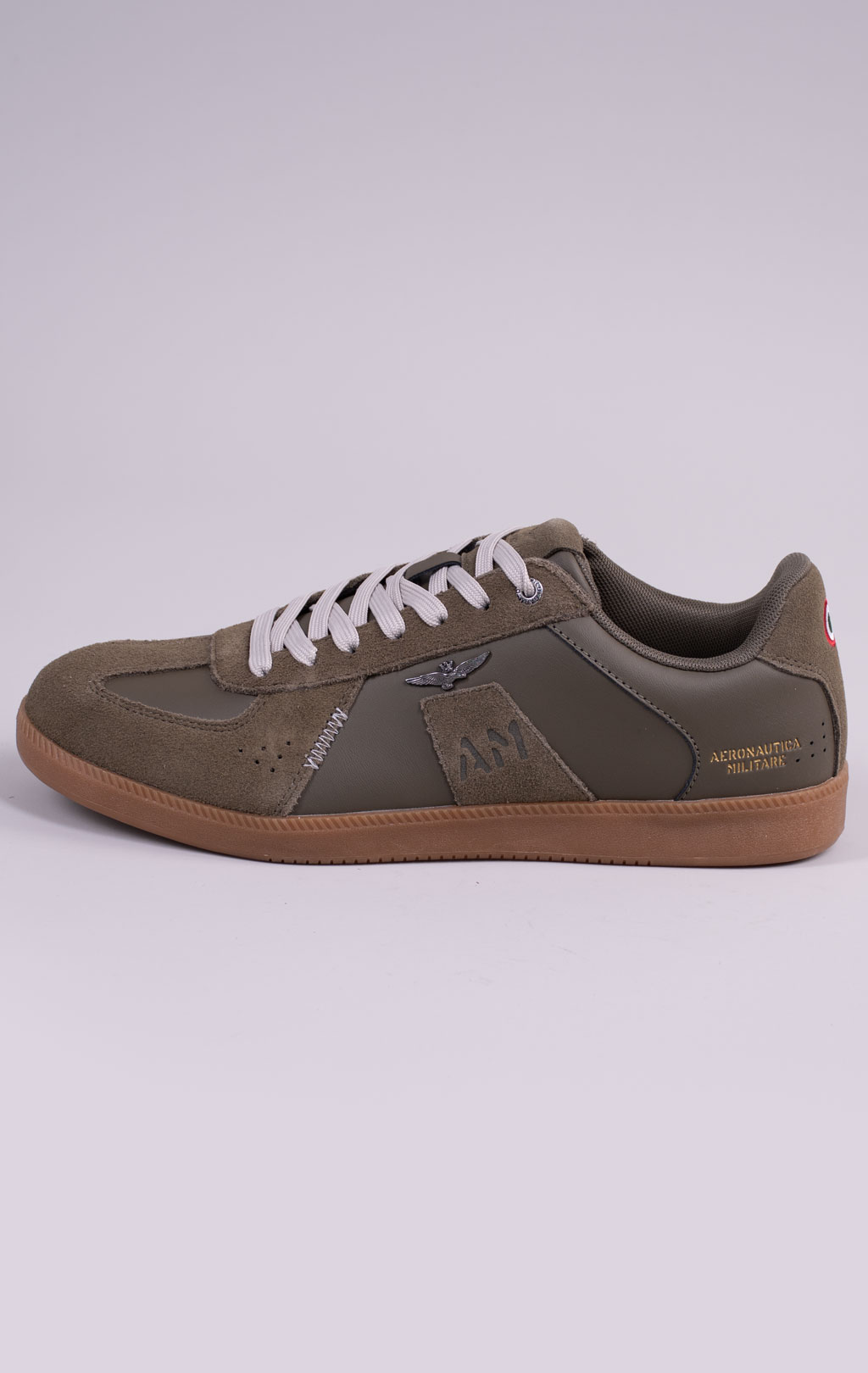 Кроссовки AERONAUTICA MILITARE (SC 0315) SS 26/CN verde militare 