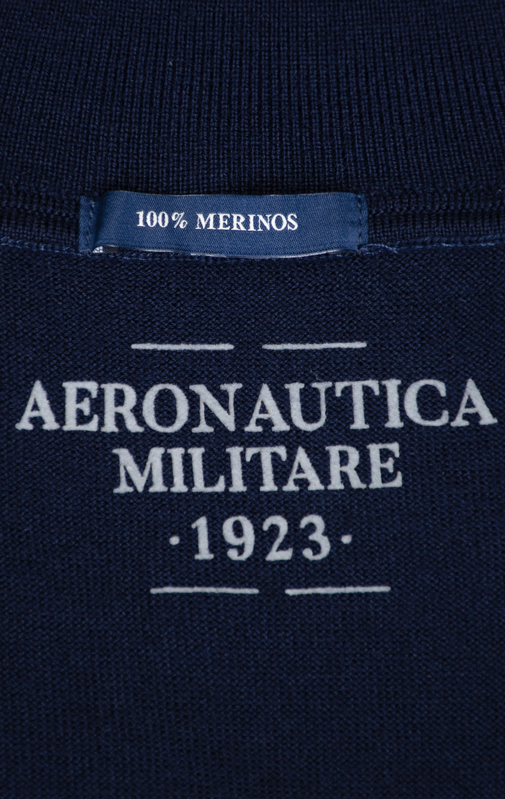 Свитер-водолазка AERONAUTICA MILITARE меринос 100% FW 26/27/CN baritone blue (MA 1644) 