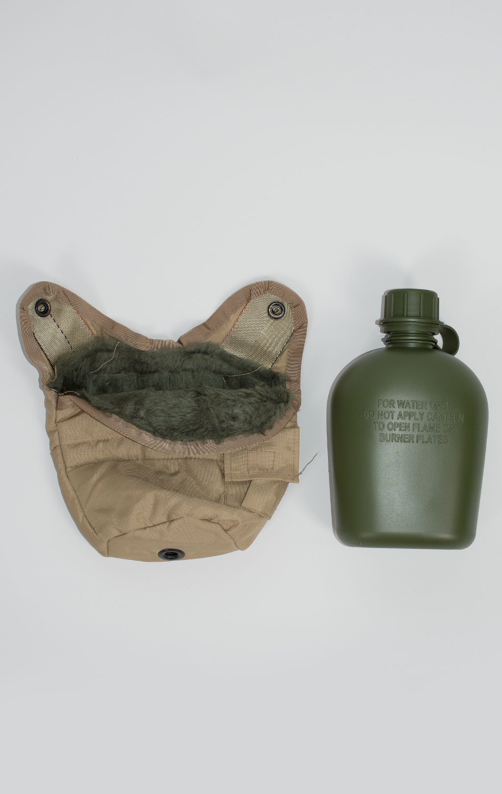 Фляга 1qt в чехле ALICE khaki США olive Китай