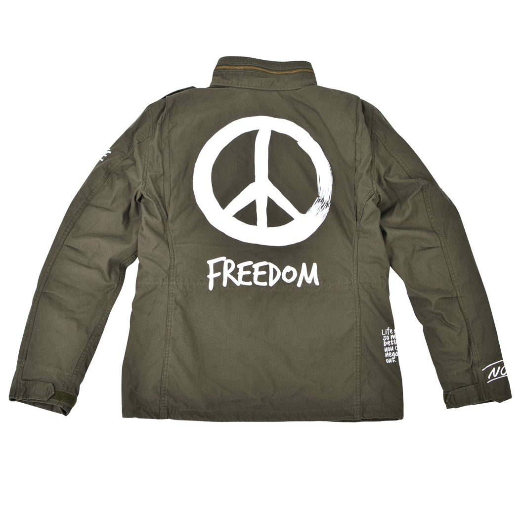 Ветровка ALPHA INDUSTRIES FREEDOM M-65 с подстёжкой olive 
