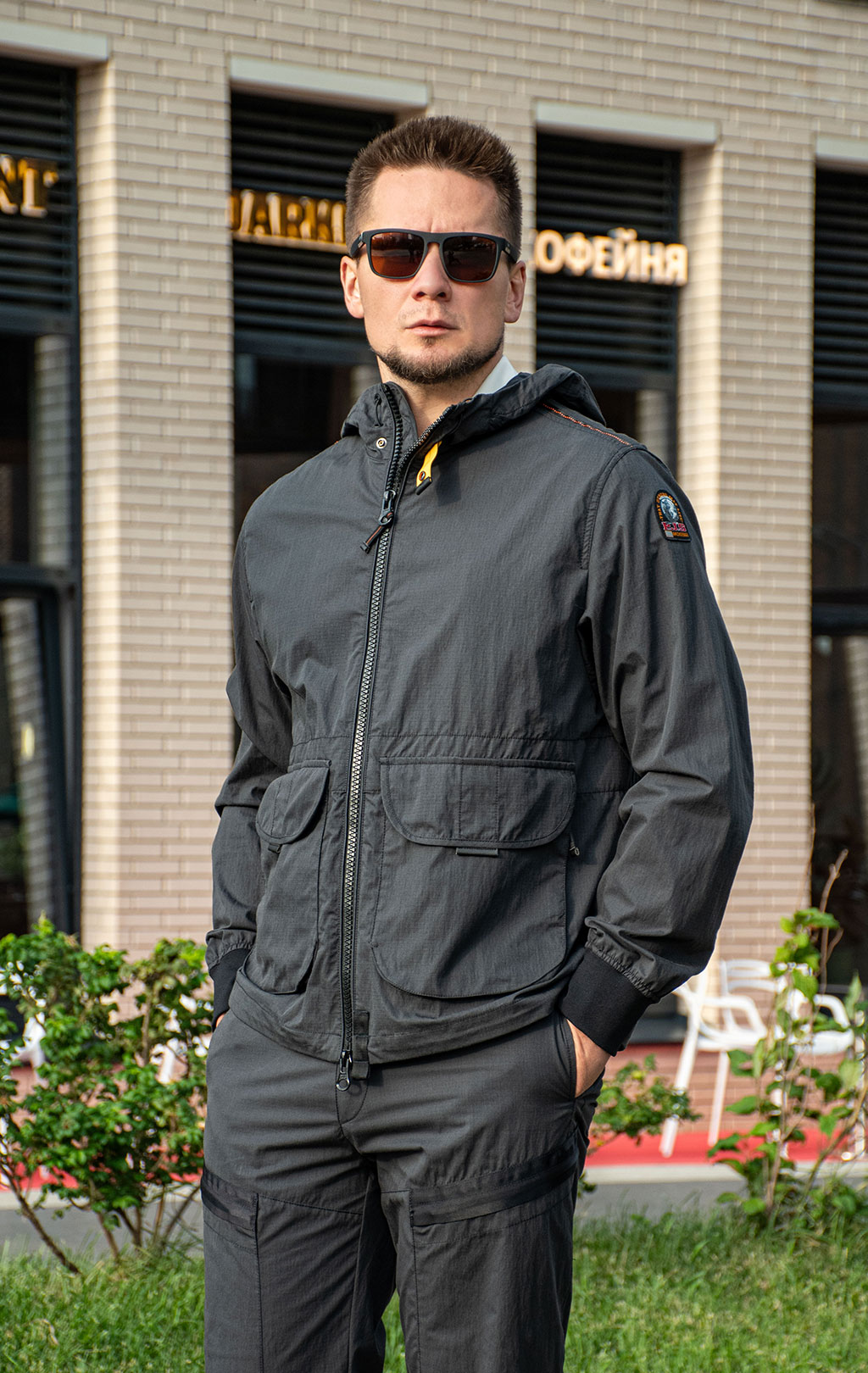 Ветровка PARAJUMPERS JONAS SS 26 black 