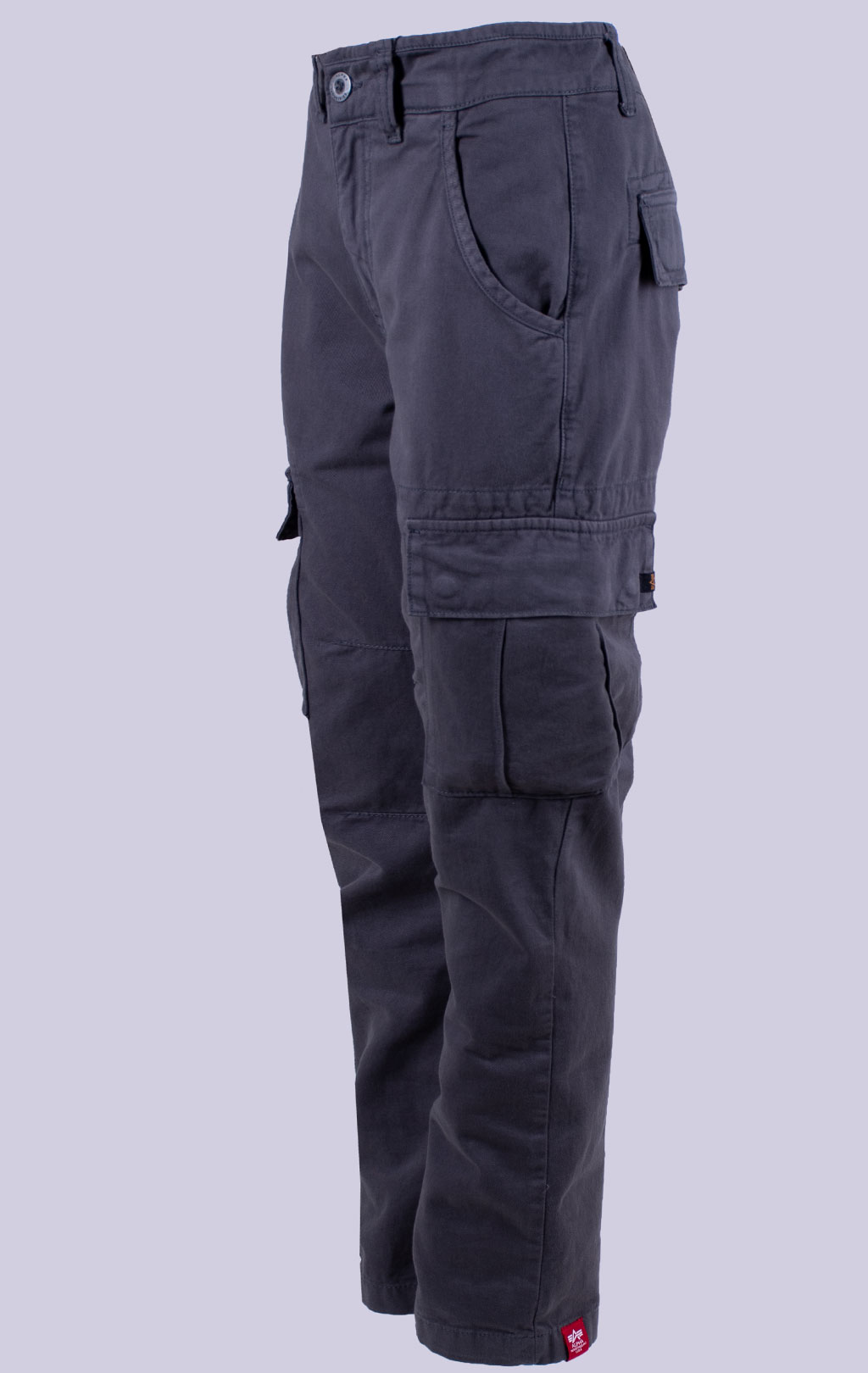 Брюки-карго ALPHA INDUSTRIES AGENT vintage grey 