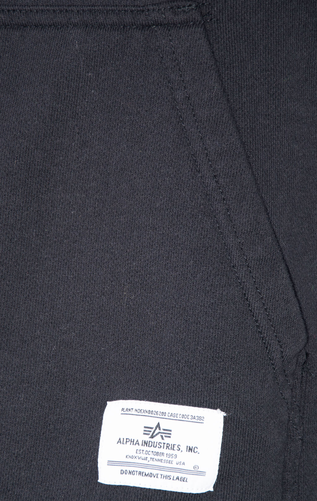 Толстовка ALPHA INDUSTRIES ALPHA TIGER HOODIE SS 24 m black 