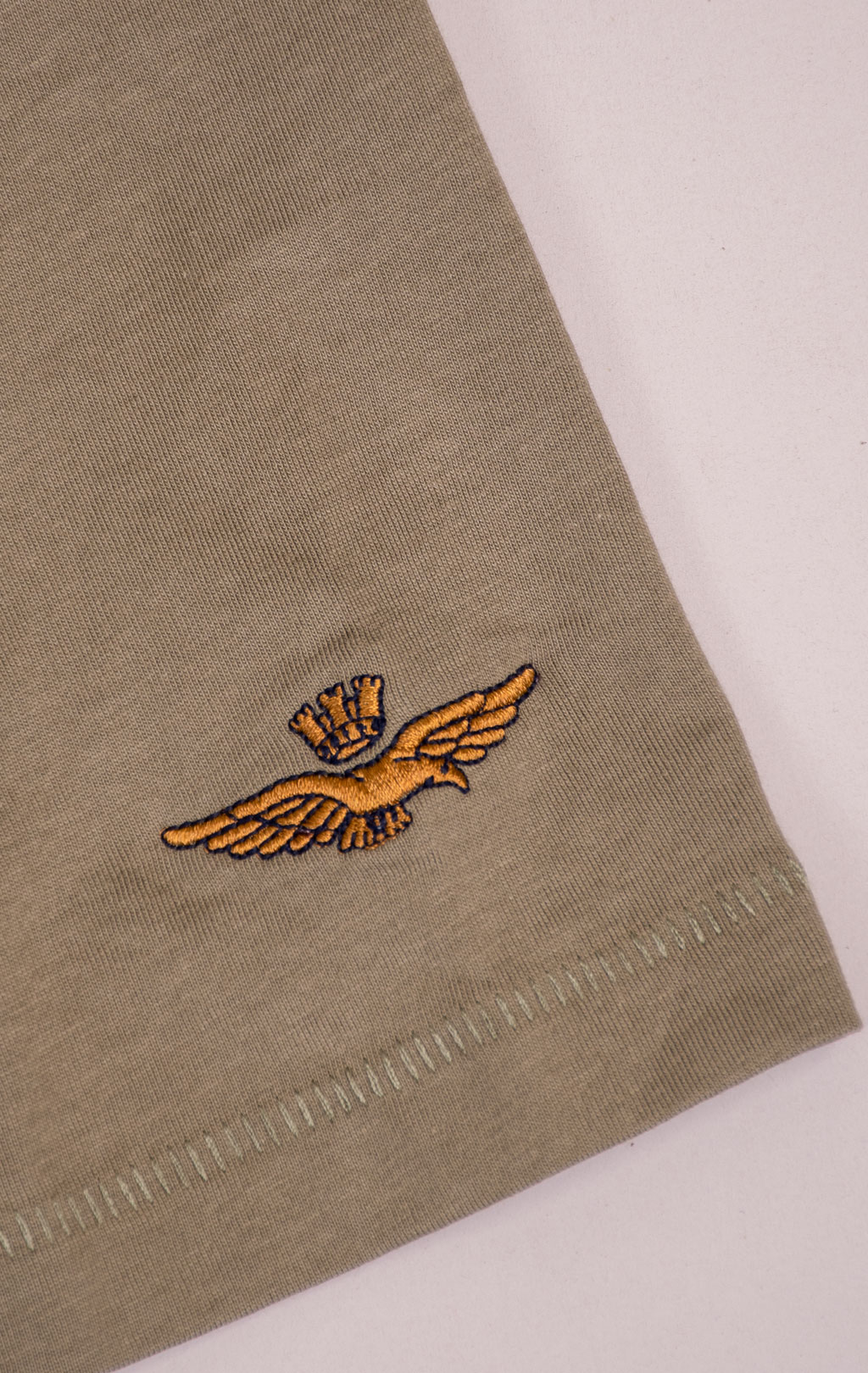 Футболка AERONAUTICA MILITARE SS 26/BD lichen green (TS 2538) 