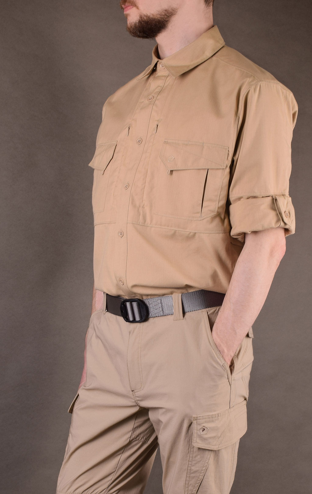 Рубашка Pentagon PLATO полиэстер khaki 02019 