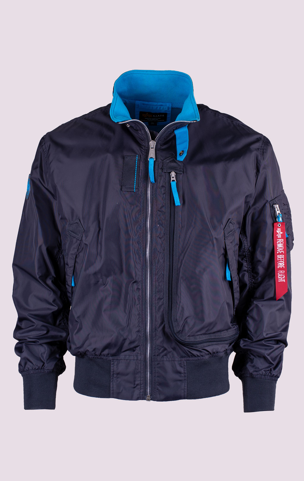Ветровка ALPHA INDUSTRIES WING iron grey 