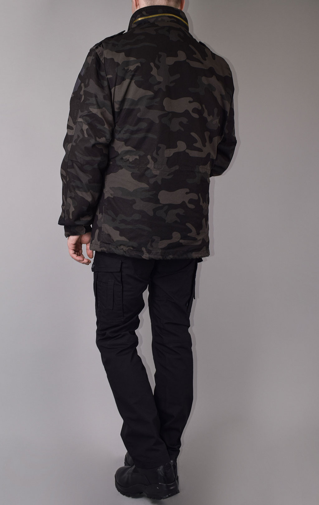 Куртка Surplus M-65 REGIMENT camo black 