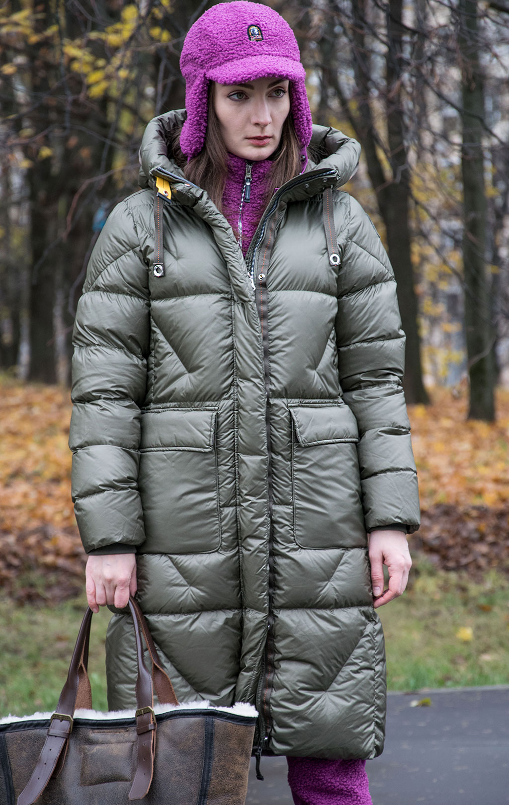 Женское пальто пуховое PARAJUMPERS LEONIE FW 22/23 toubre 