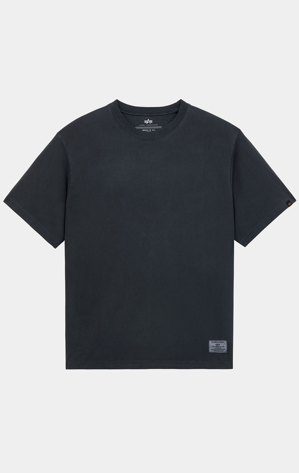 Футболка ALPHA INDUSTRIES ESSENTIAL RELAXED FIT TEE (BATTLEWASH) FW 26/27 black 