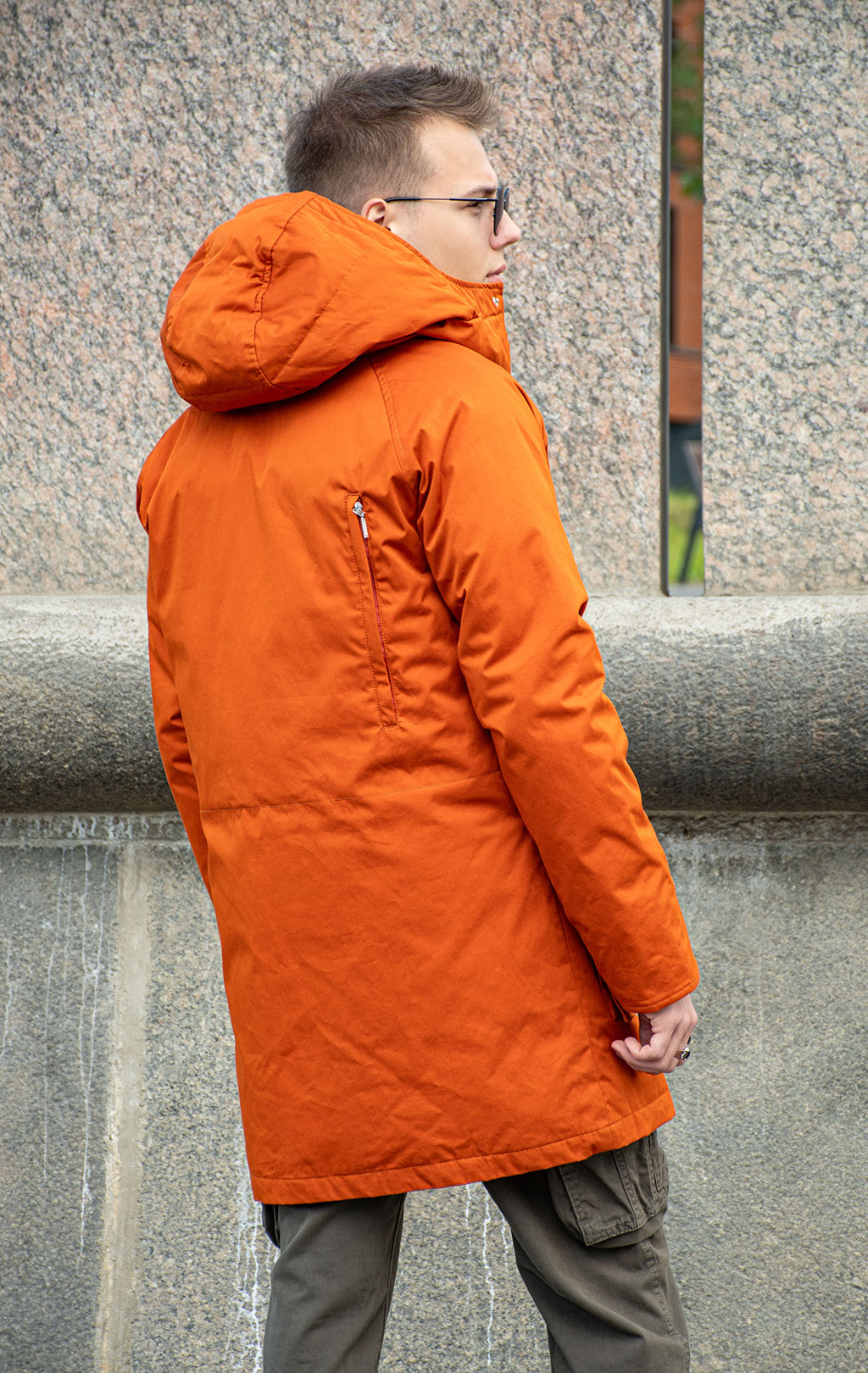 Парка HOLUBAR DEER HUNTER LONG dark orange 