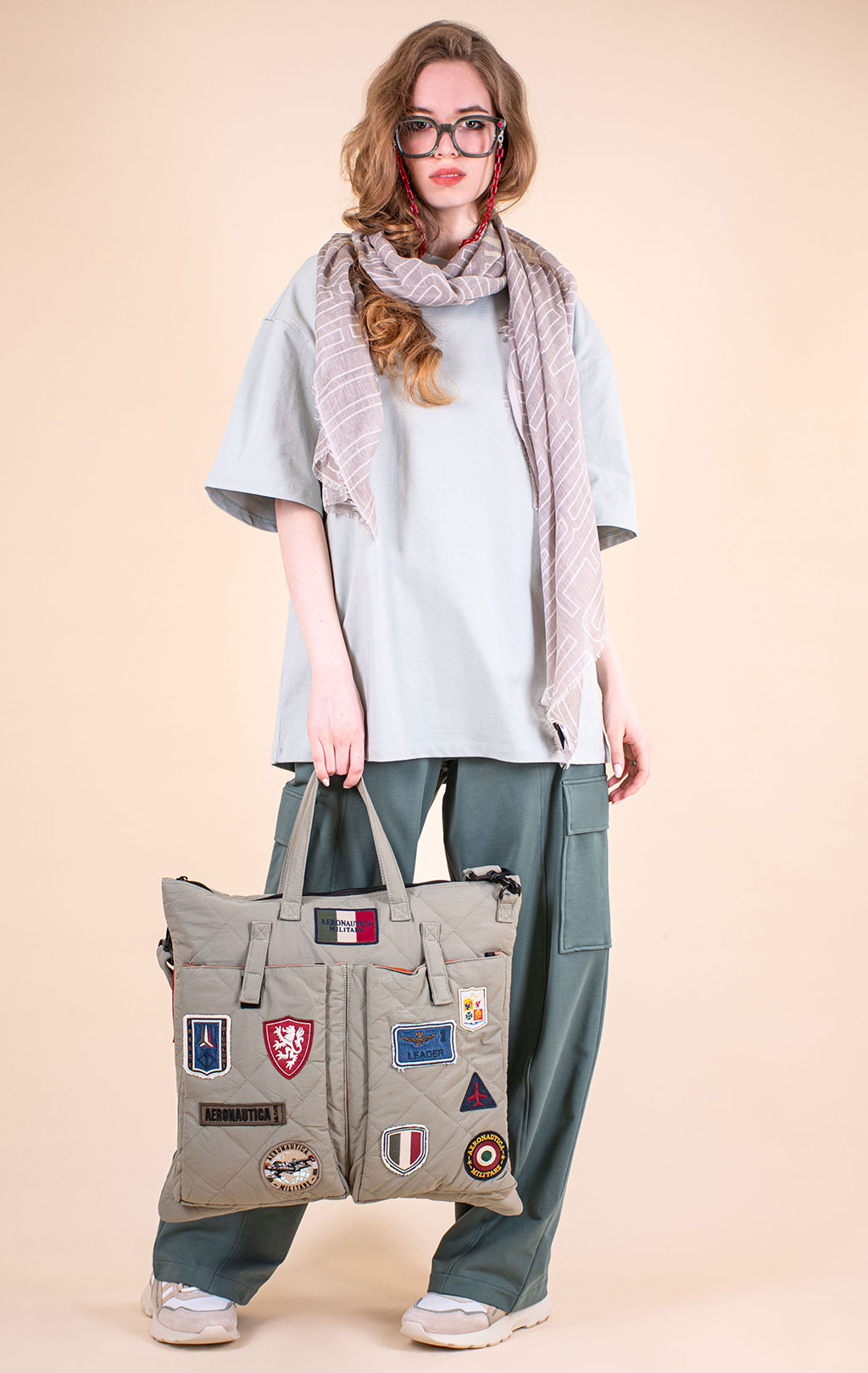 Футболка PARAJUMPERS REG TEE плотная SS 26 fresh grey 