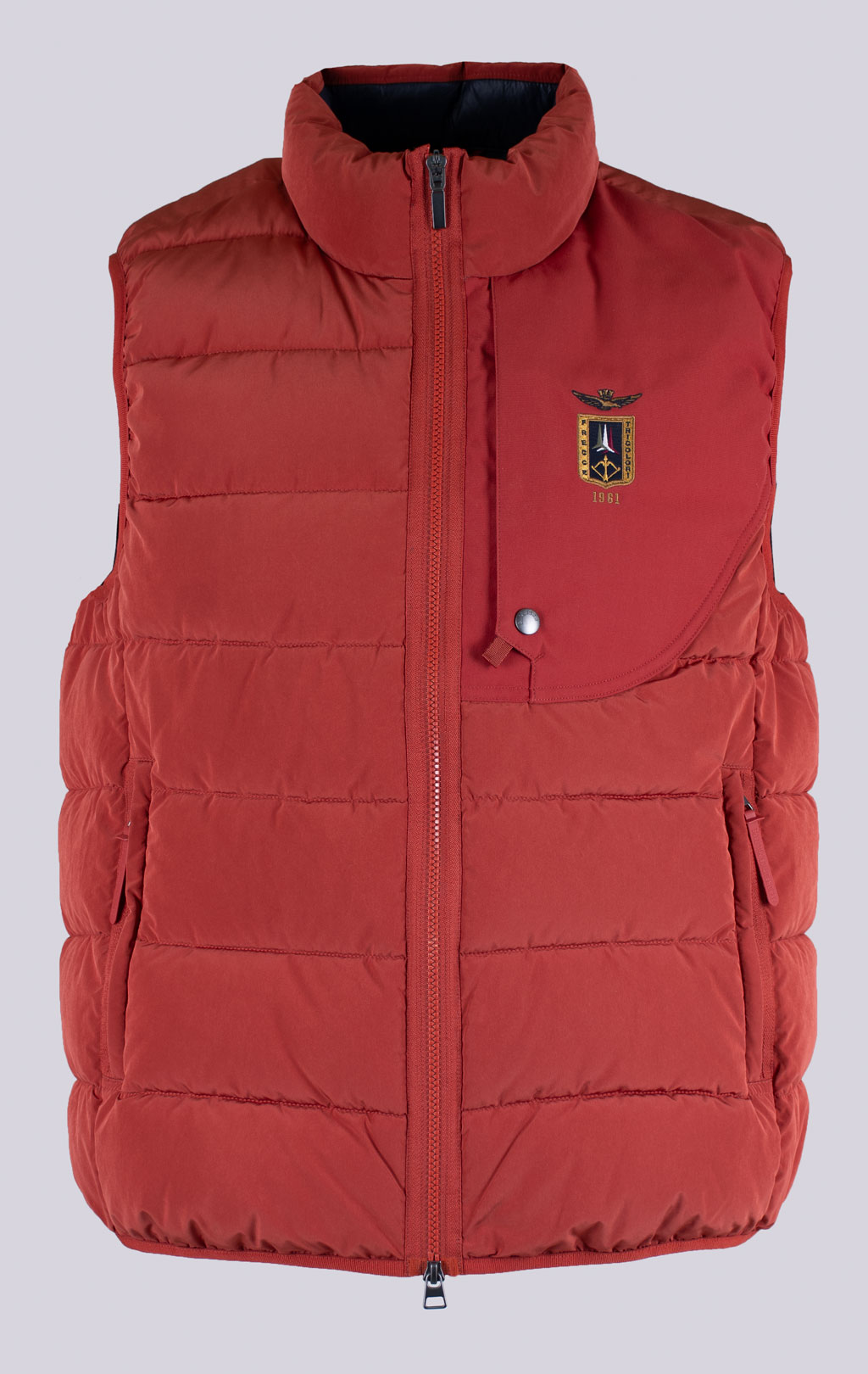 Жилет AERONAUTICA MILITARE FW 26/27/CN red brick (AB 3073) 