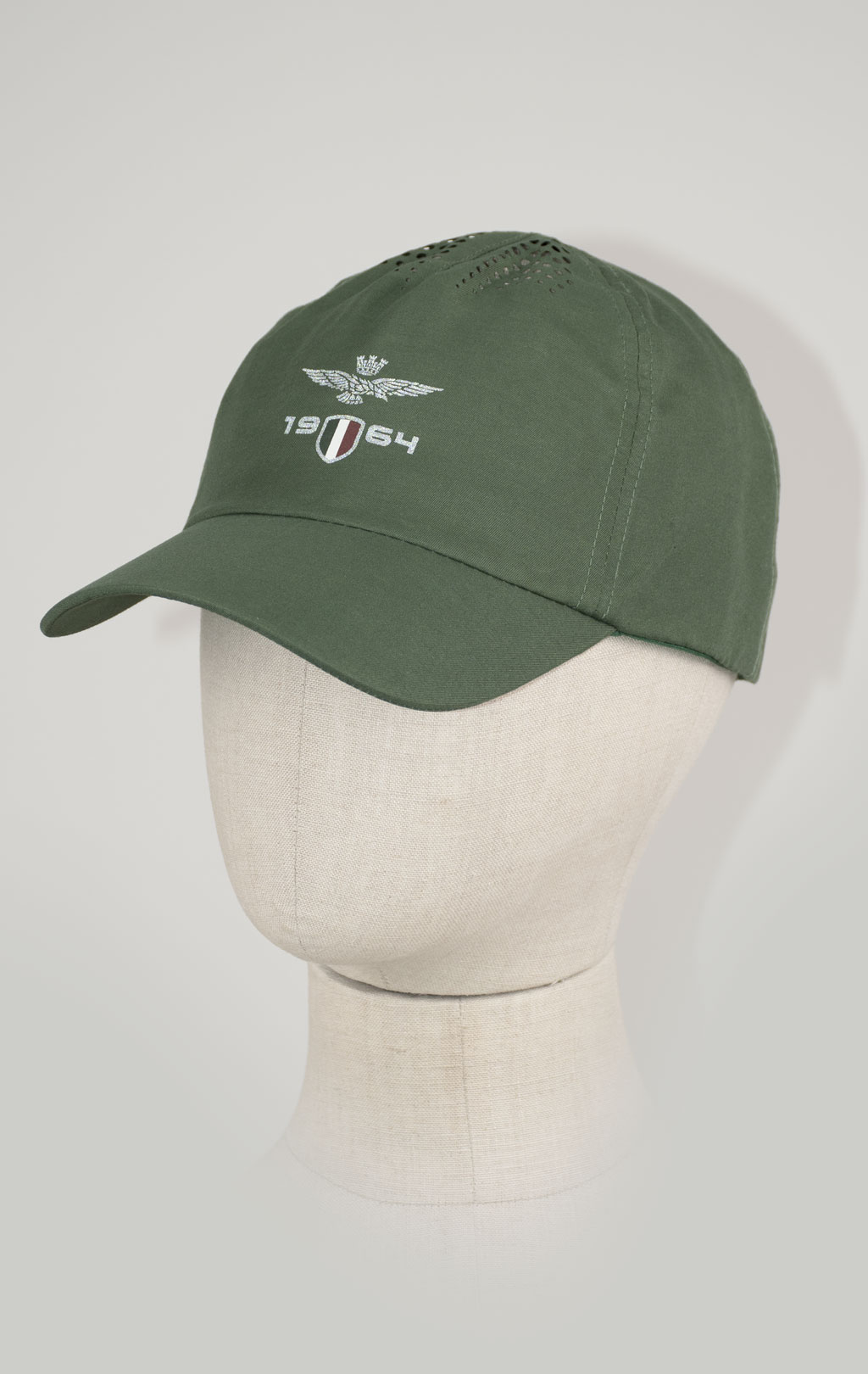 Бейсболка AERONAUTICA MILITARE SS 25 m/CN forest green (HA 1199) 
