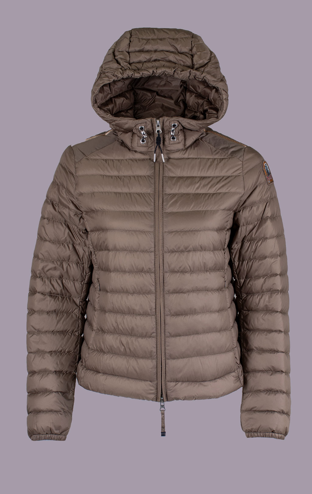 Женская куртка-пуховик лёгкая PARAJUMPERS RORY SS 26 olive brown 