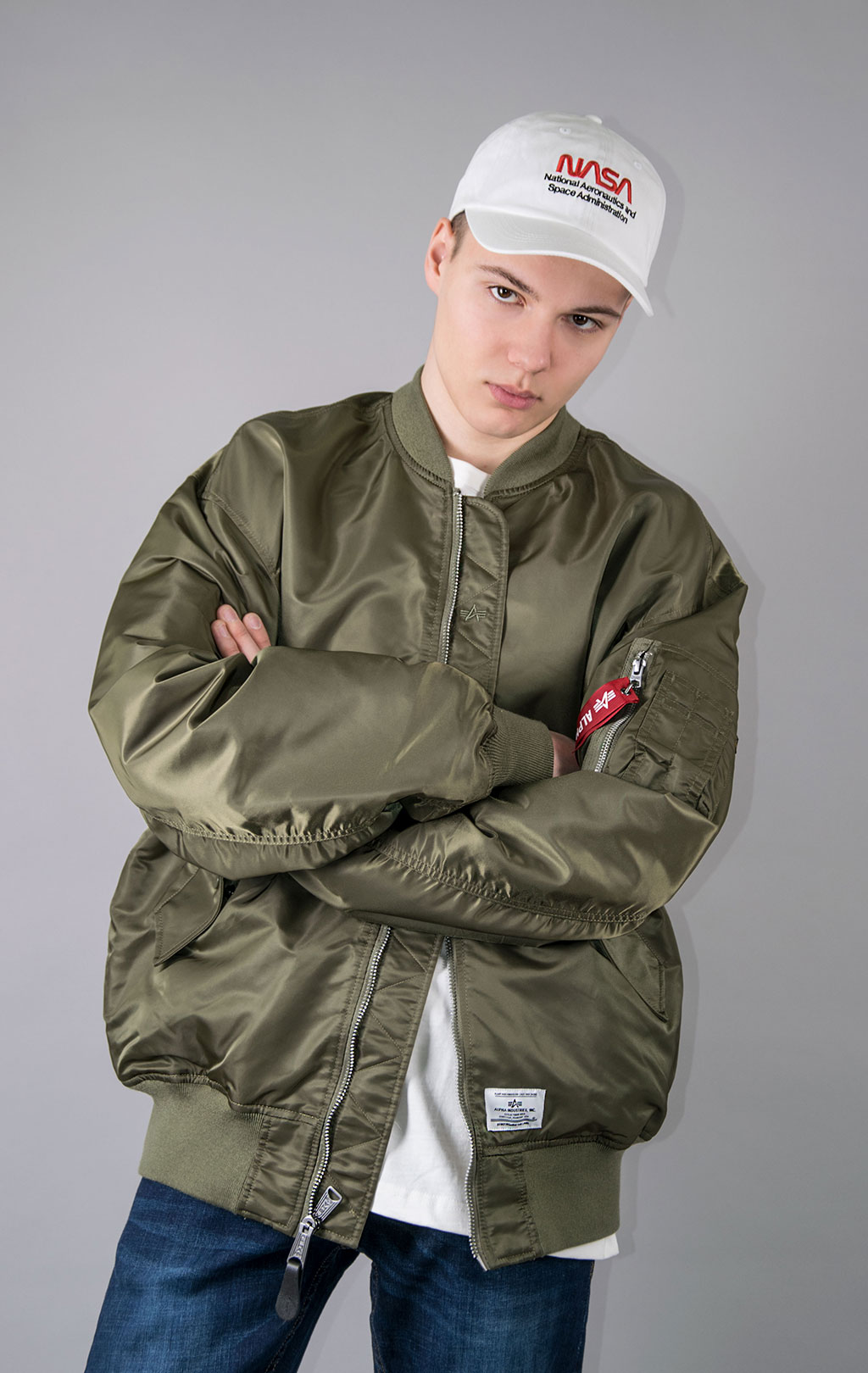 Бомбер-ветровка ALPHA INDUSTRIES L-2B GEN-II FLIGHT JACKET SS 23 m OG-107 green 