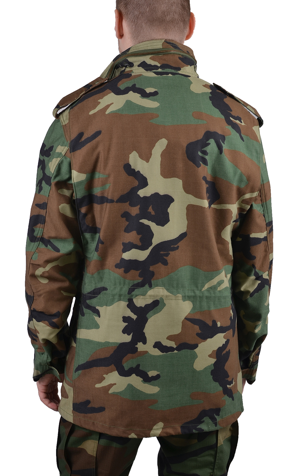 Куртка ALPHA INDUSTRIES M-65 CLASSIC camo woodland 