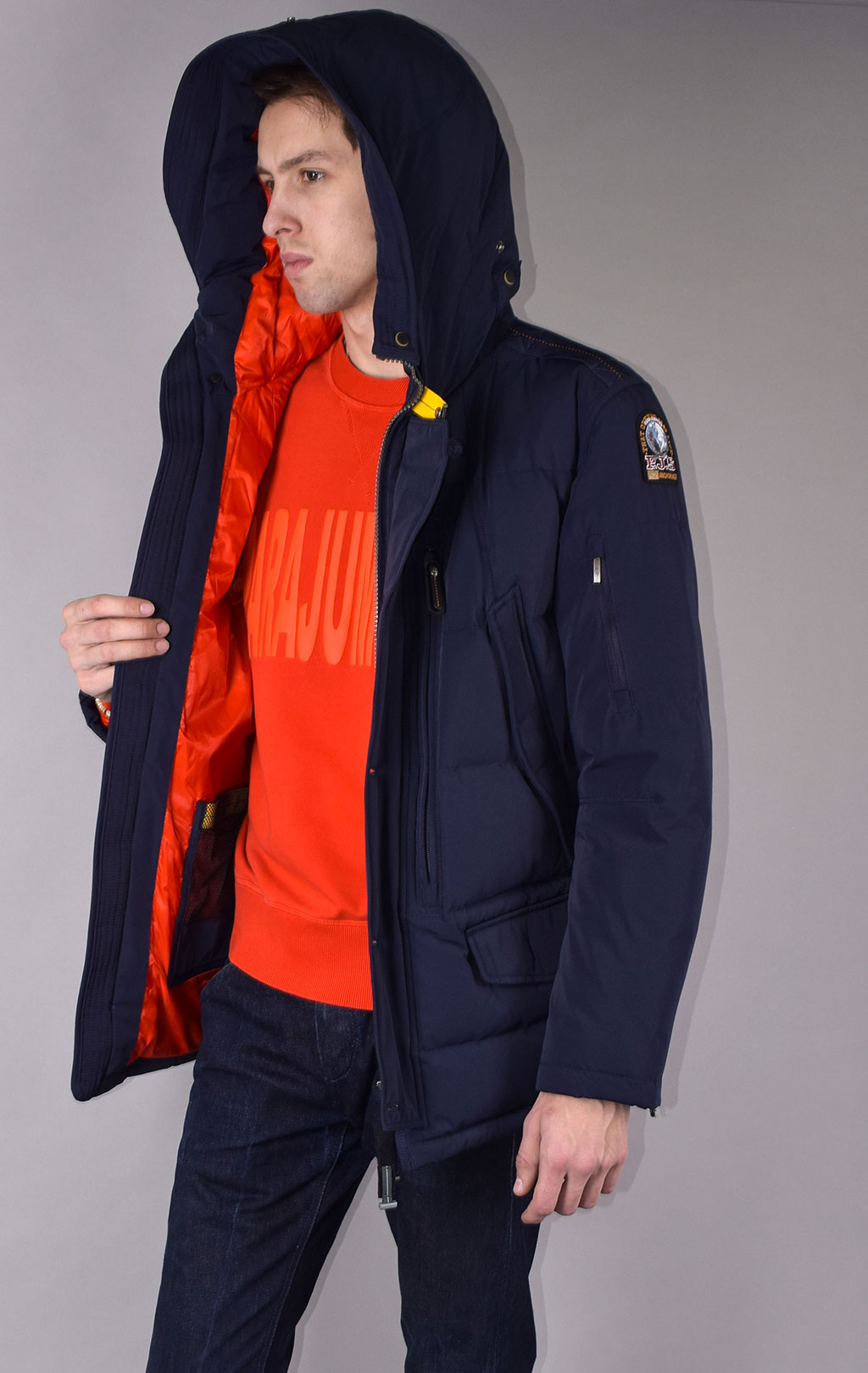 Куртка-пуховик PARAJUMPERS MARCUS navy 