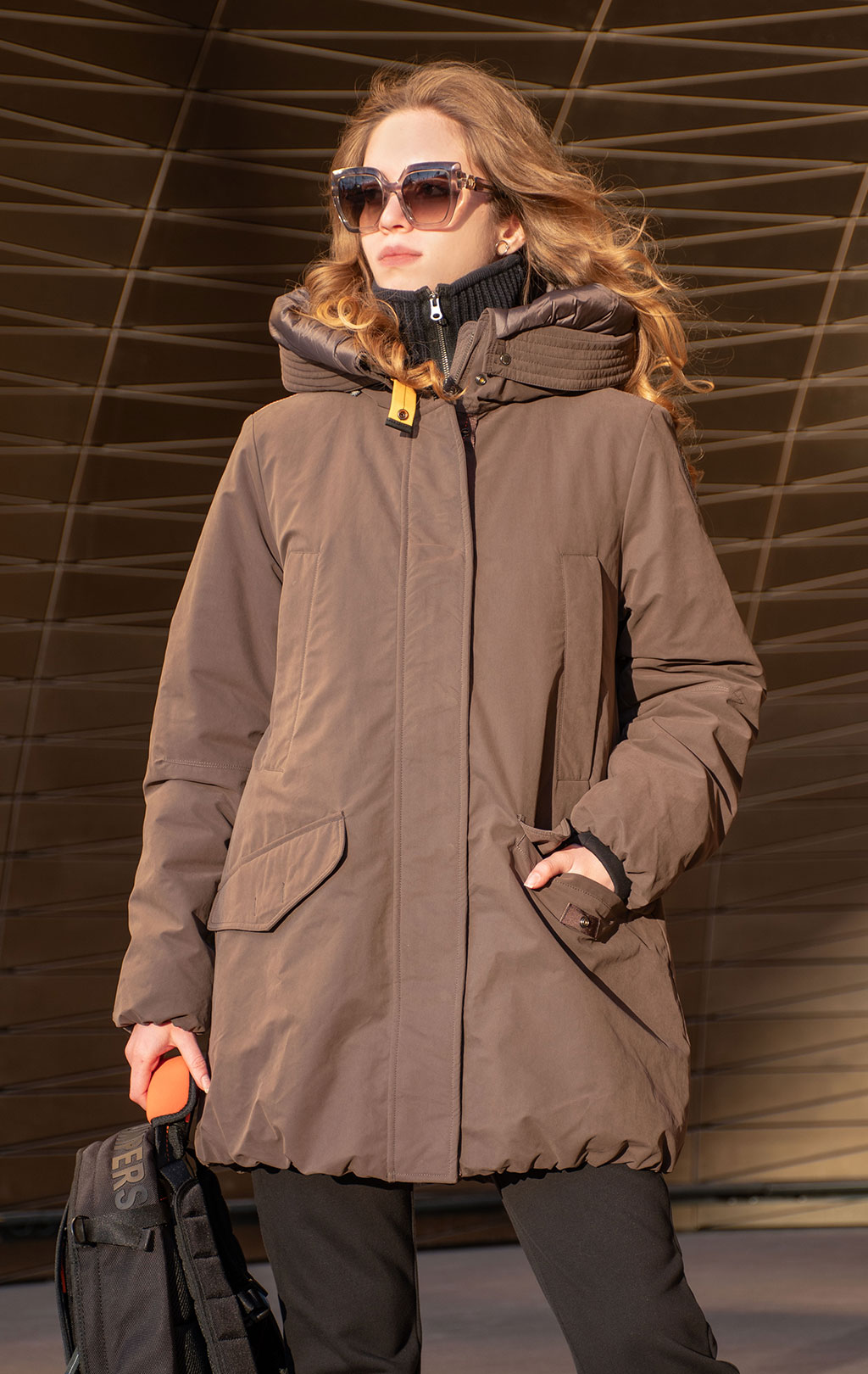 Женская куртка PARAJUMPERS MAXENE FW 25/26 earth brown 