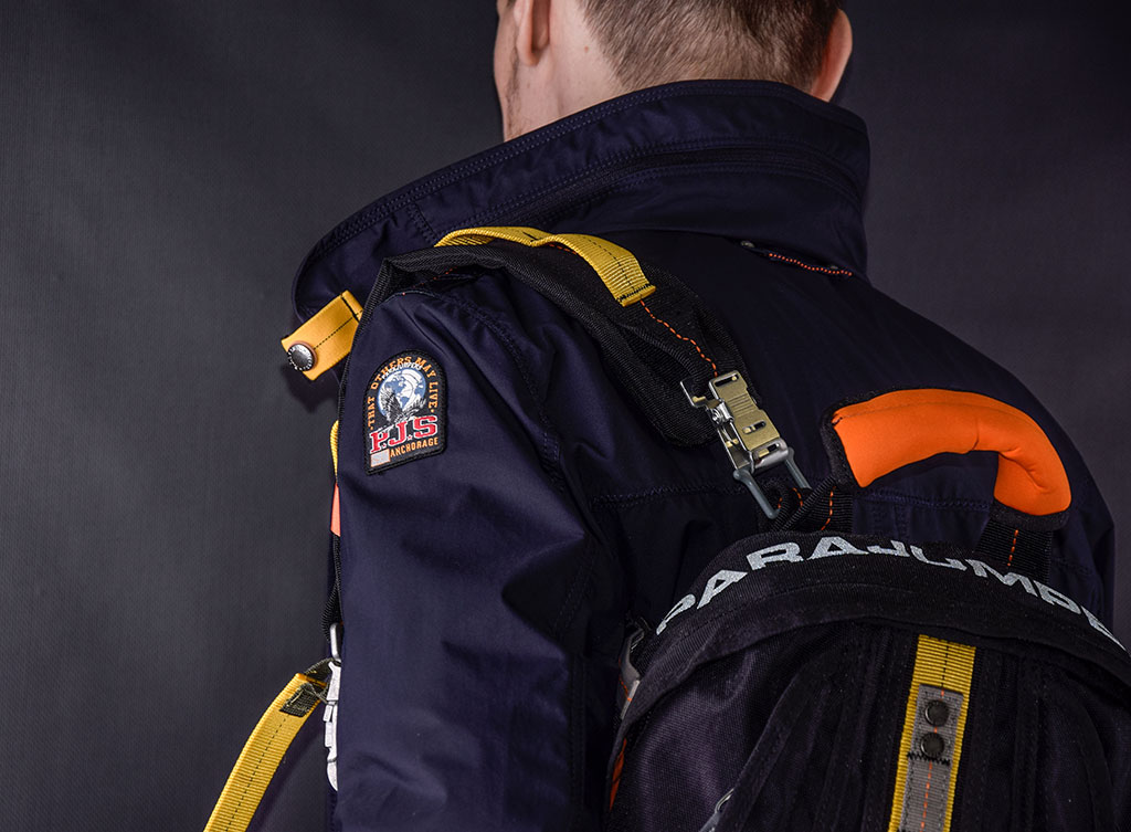 Ветровка PARAJUMPERS DESERT M-65 blue black 