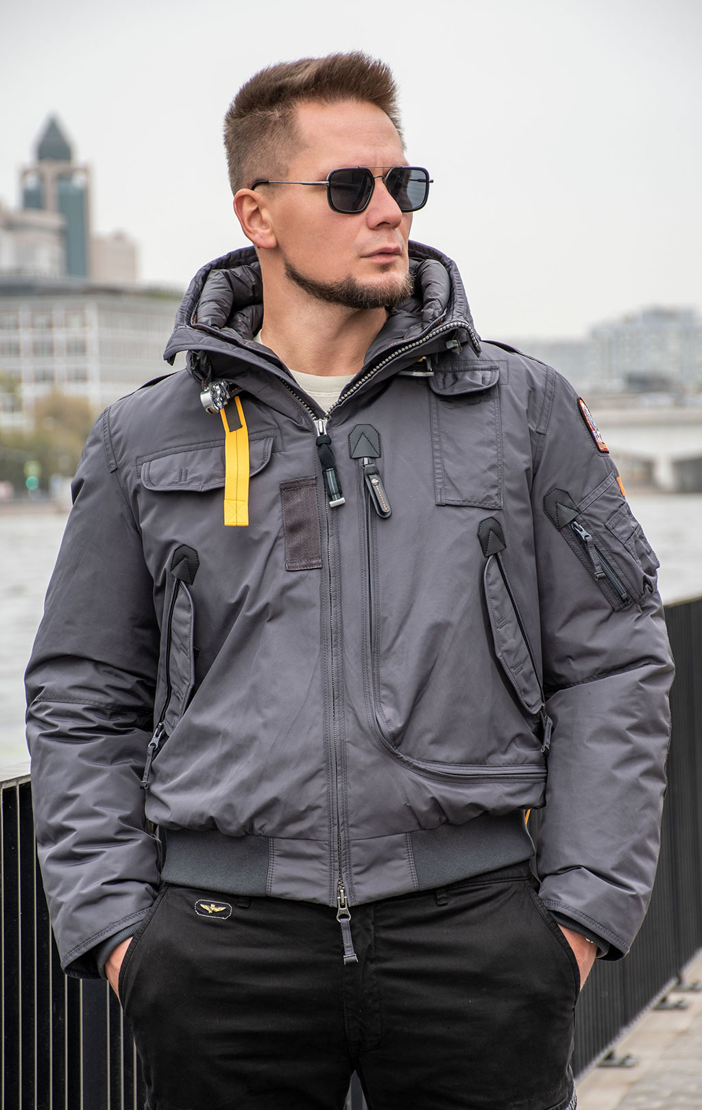 Аляска-пуховик PARAJUMPERS GOBI FW 24/25 phantom 