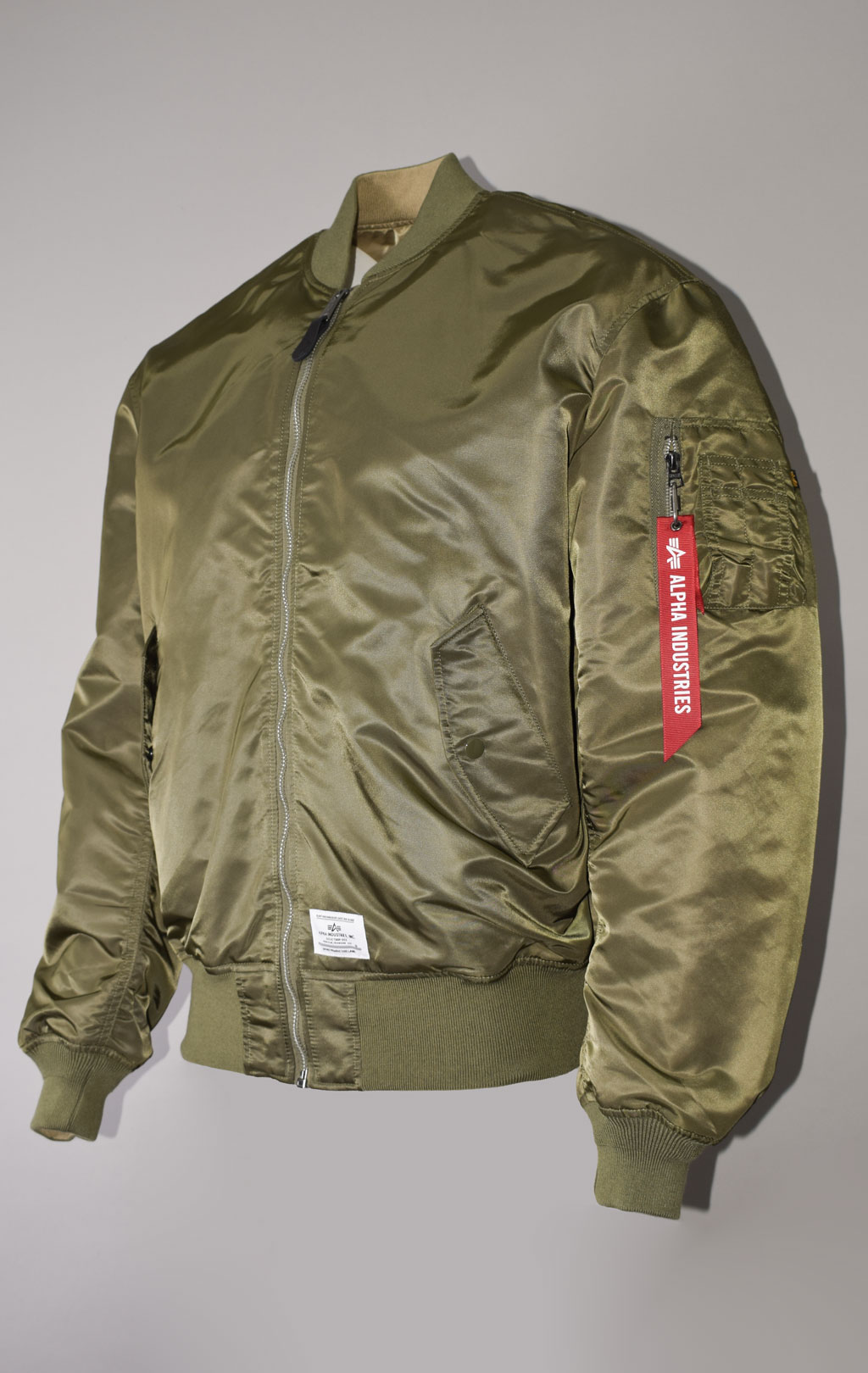 Бомбер-ветровка ALPHA INDUSTRIES L-2B GEN-II FLIGHT JACKET SS 23 m OG-107 green 
