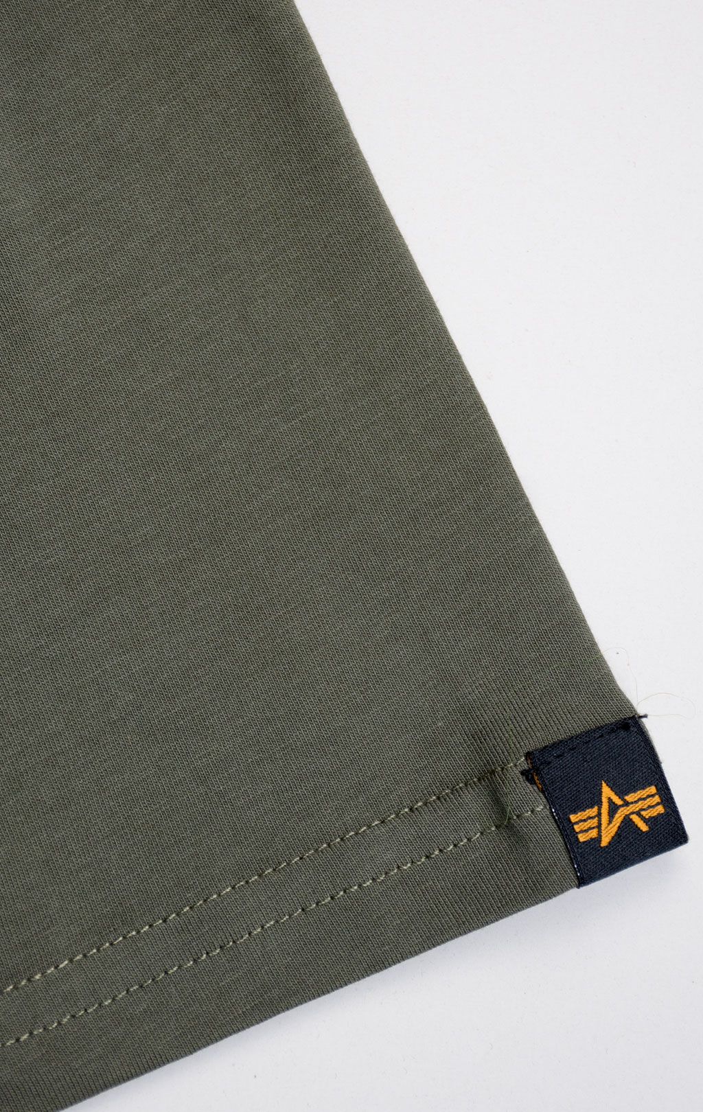 Футболка ALPHA INDUSTRIES ANNIVERSARY T dark olive 