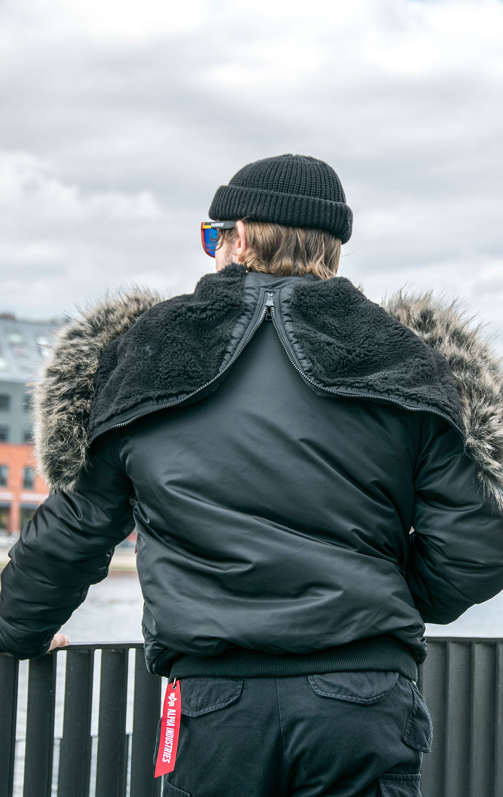 Аляска короткая ALPHA INDUSTRIES N-2B VF 59 black 