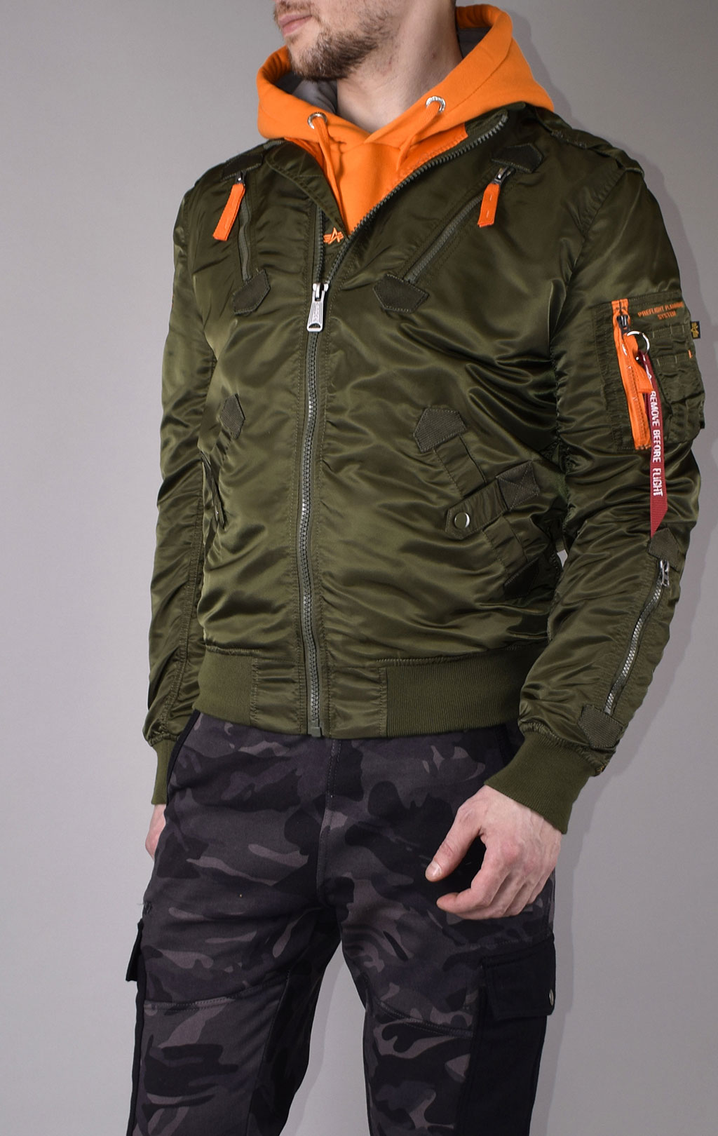 Ветровка ALPHA INDUSTRIES FALCON-II dark green 