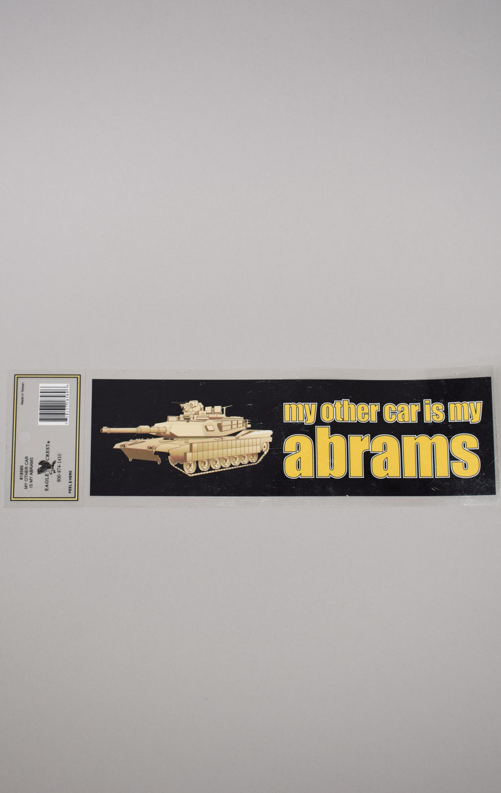 Наклейка My Other Car is My Abrams #18589 США