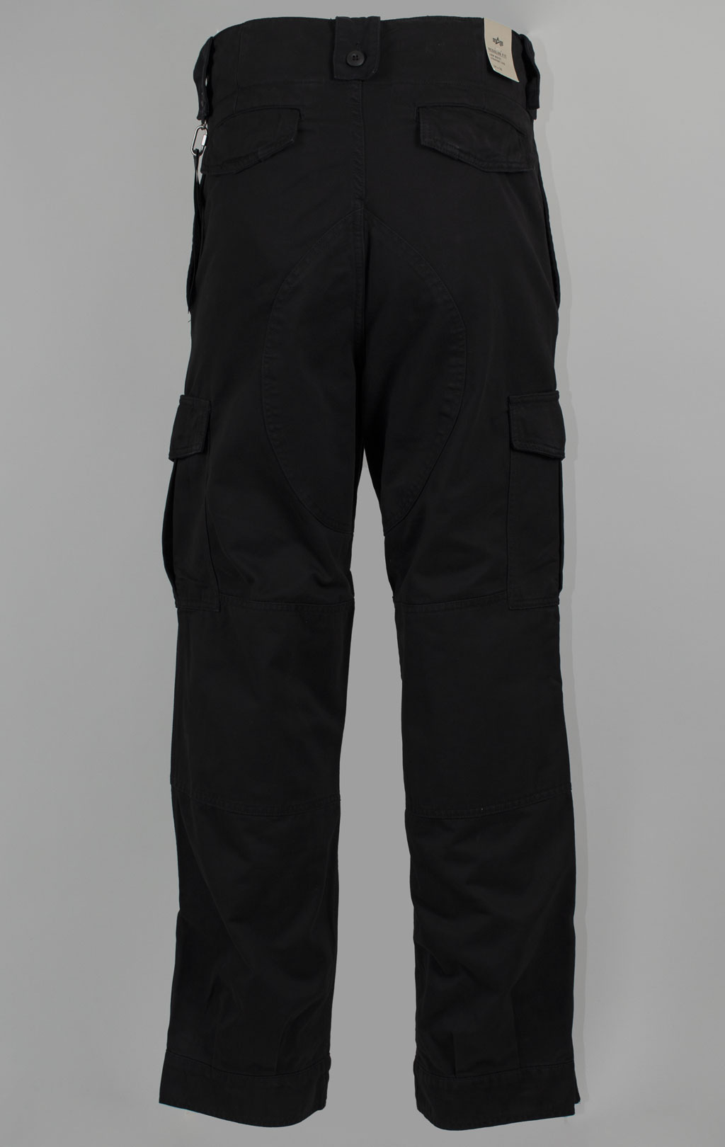 Брюки-карго ALPHA INDUSTRIES M-64 BELGIAN PANT плотные FW 24/25 black 