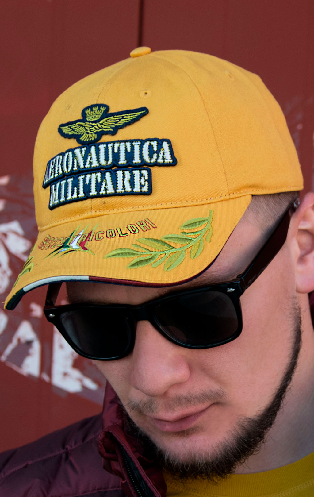 Бейсболка AERONAUTICA MILITARE FW 20/21/CN giallo (HA 1057) 