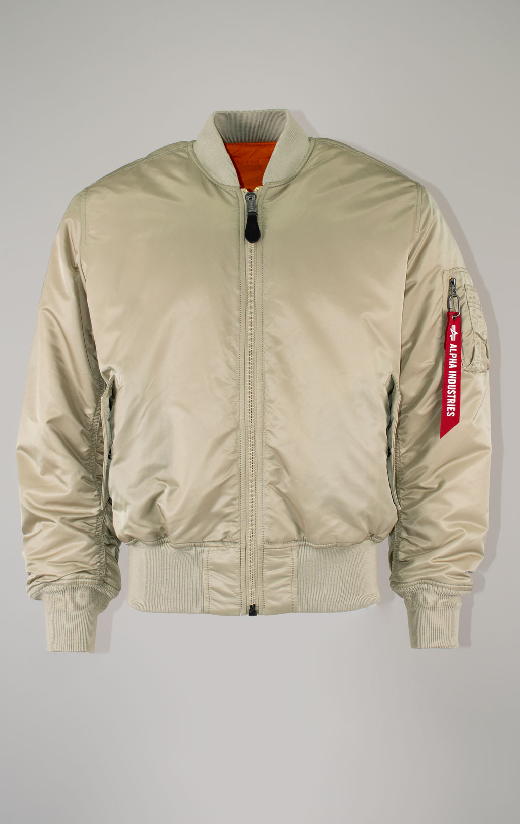 Бомбер ALPHA INDUSTRIES MA-1 original fit FW 25/26 mineral 