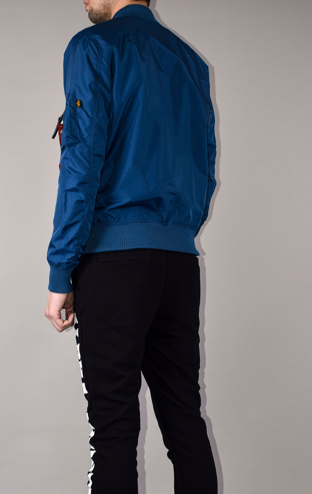 Ветровка-бомбер ALPHA INDUSTRIES MA-1 TT naval blue 