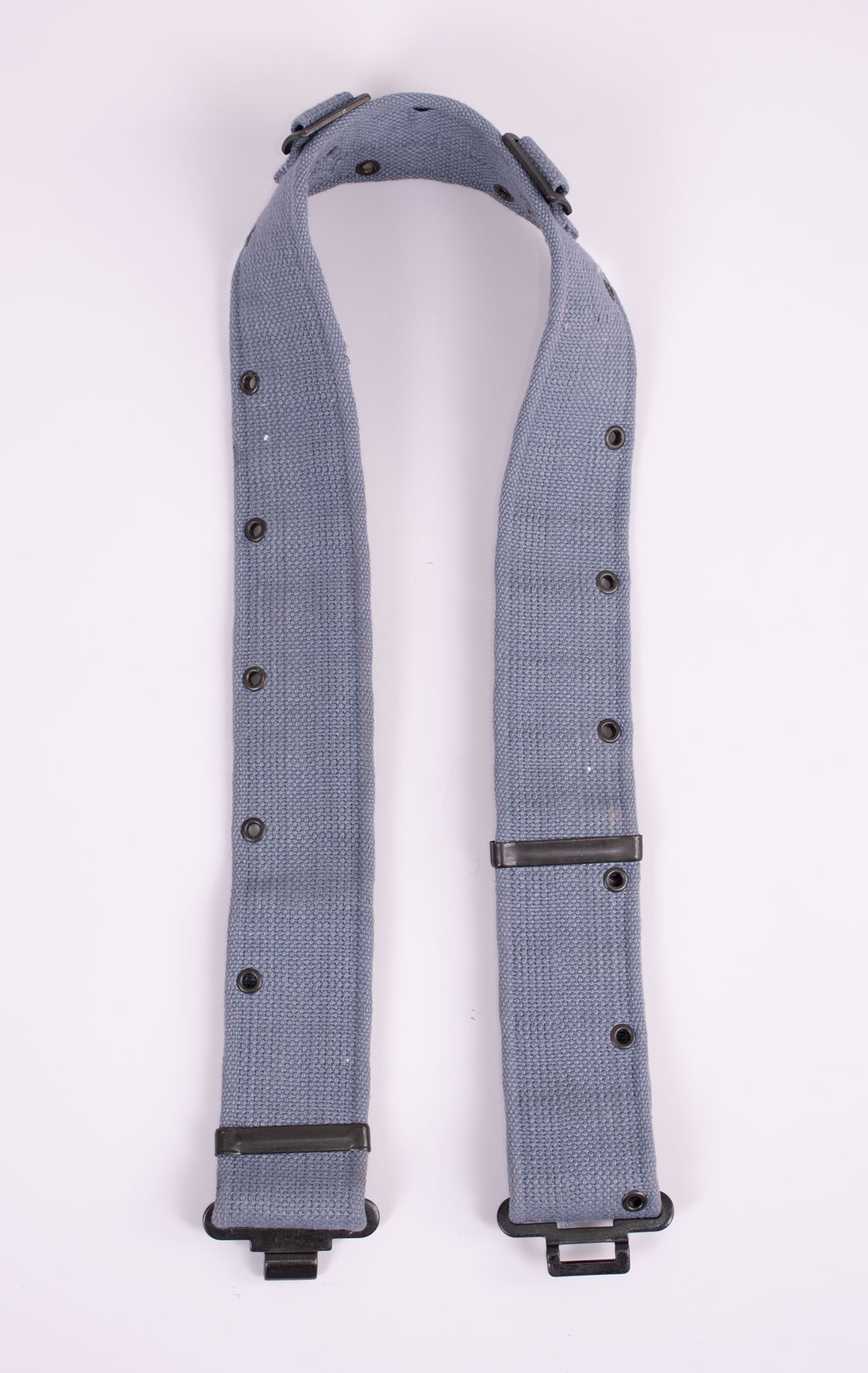Ремень пистолетный брезент Black Buckle grey б/у Италия