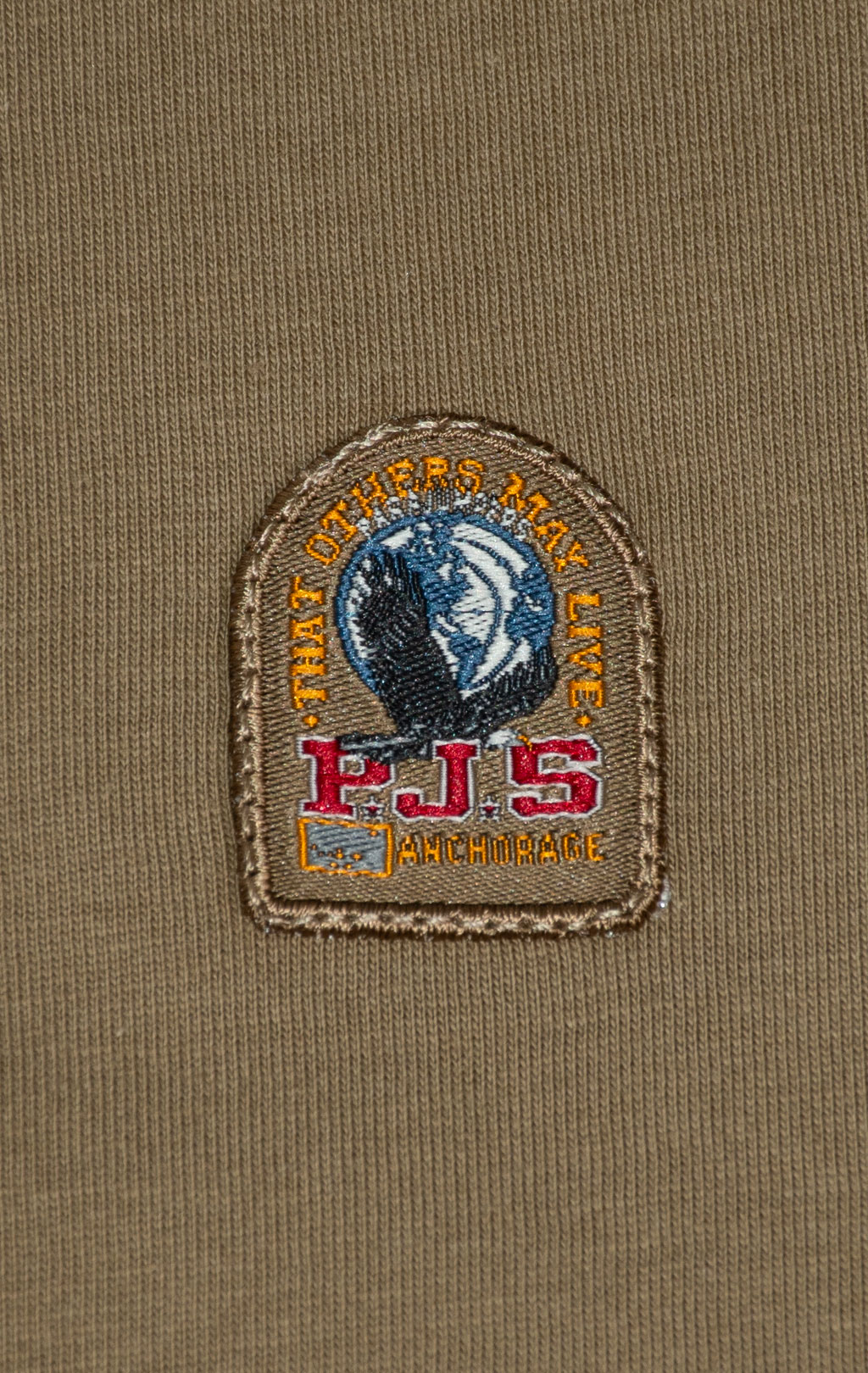 Футболка PARAJUMPERS PATCH TEE SS 25 m earth 