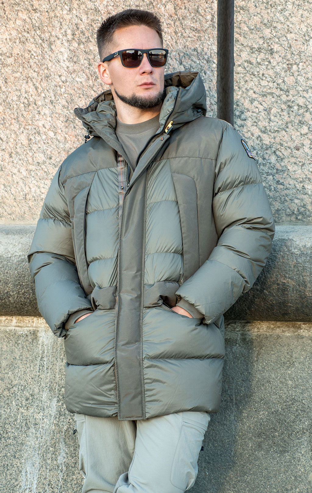 Аляска PARAJUMPERS SHEDIR FW 25/26 olive grey 