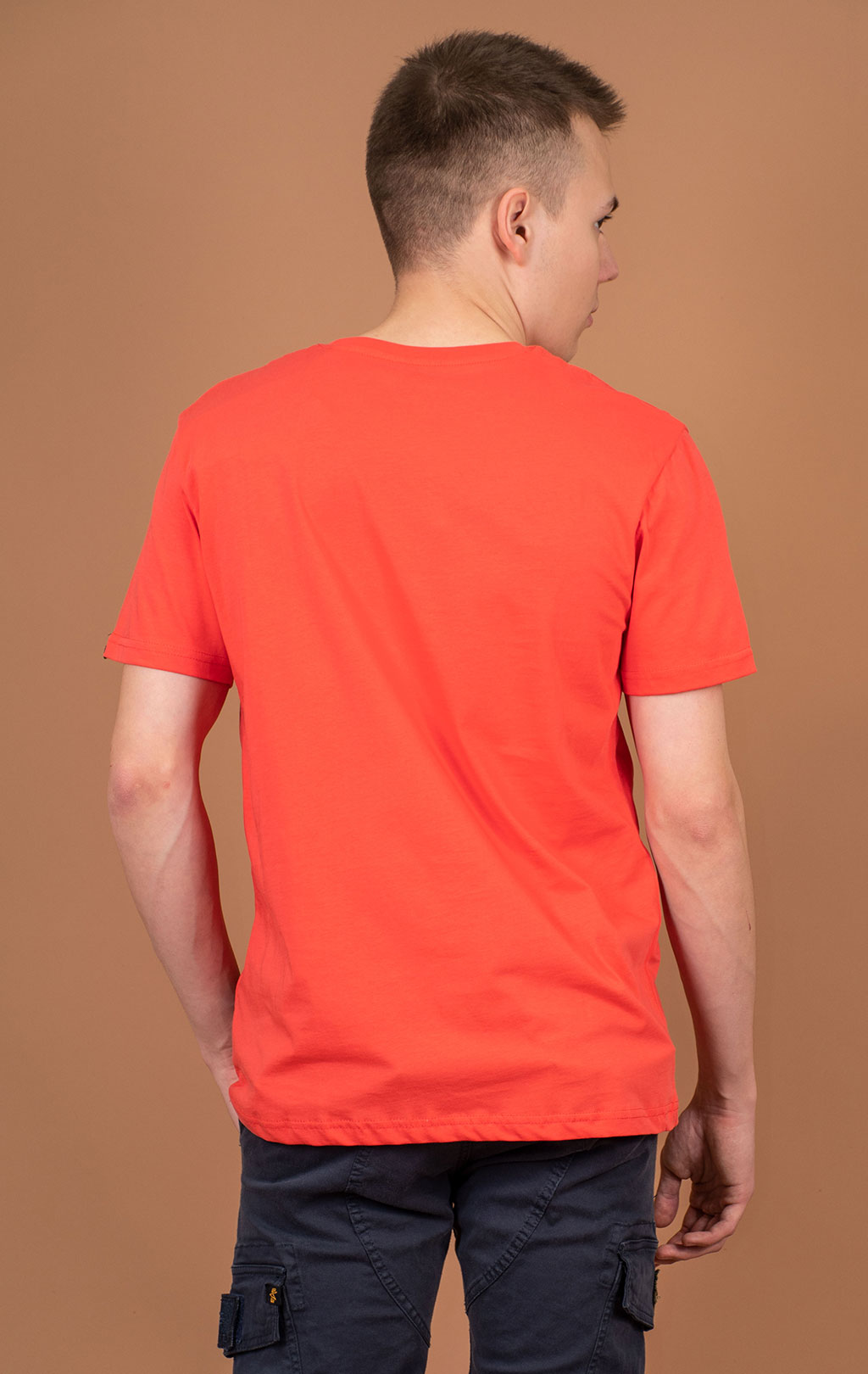 Футболка ALPHA INDUSTRIES BASIC T radiant red 