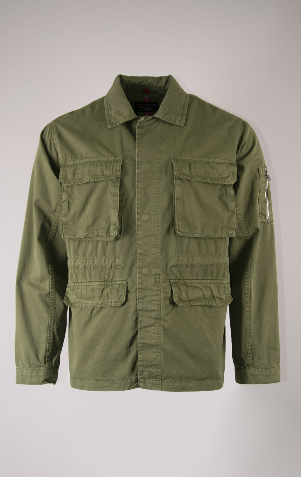 Ветровка ALPHA INDUSTRIES M-65 FIELD JACKET LW dark olive 