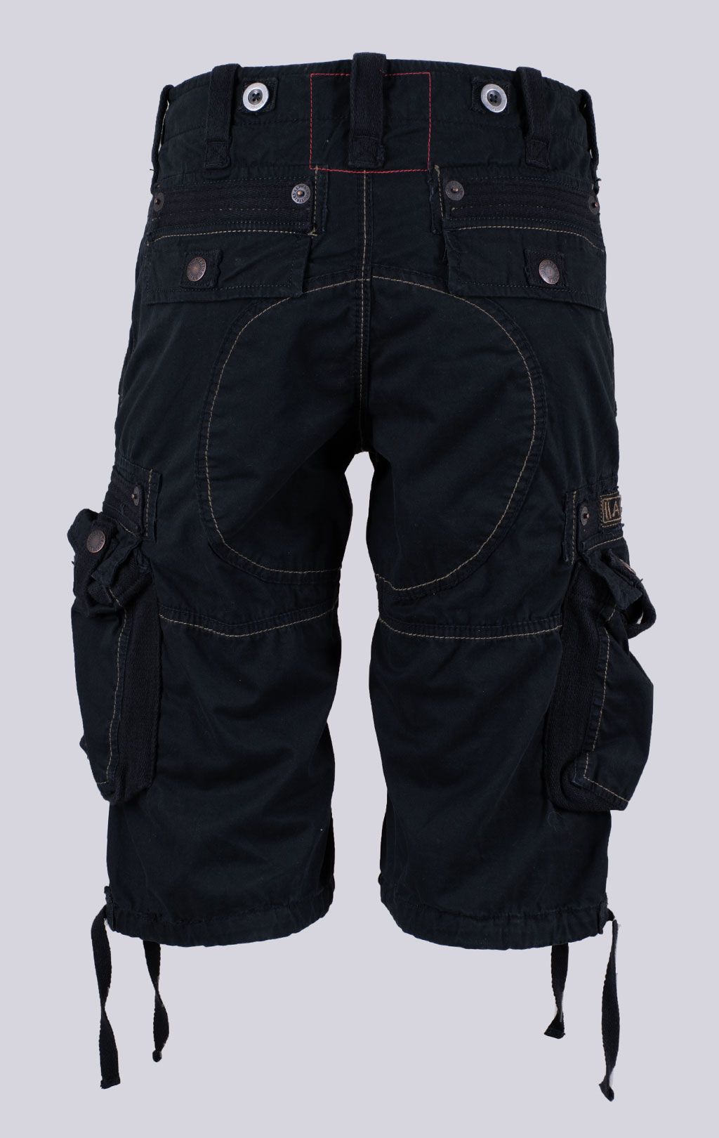 Шорты карго ALPHA INDUSTRIES TERMINAL black 
