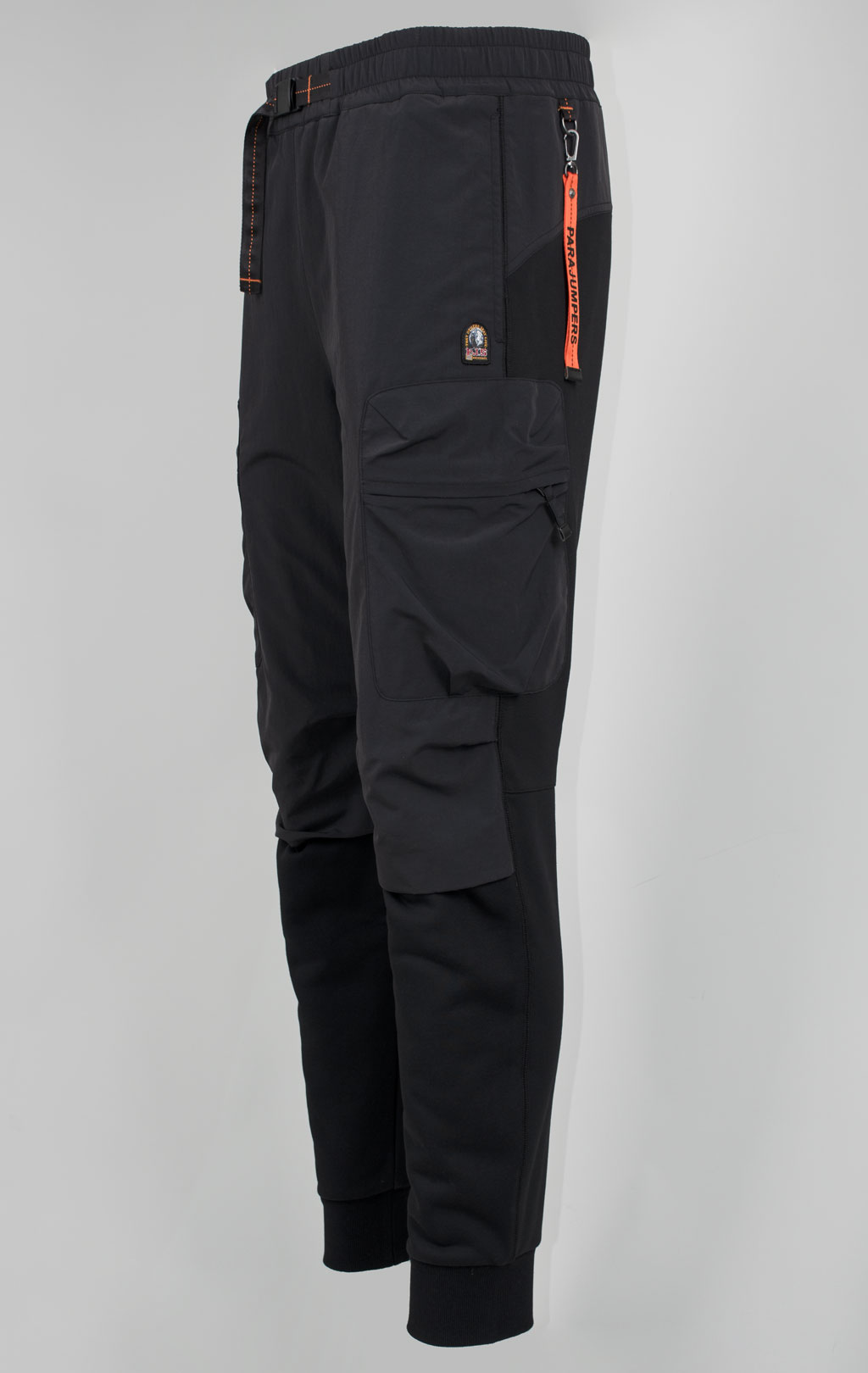 Брюки трикотажные PARAJUMPERS OSAGE с карманами FW 25/26 black 