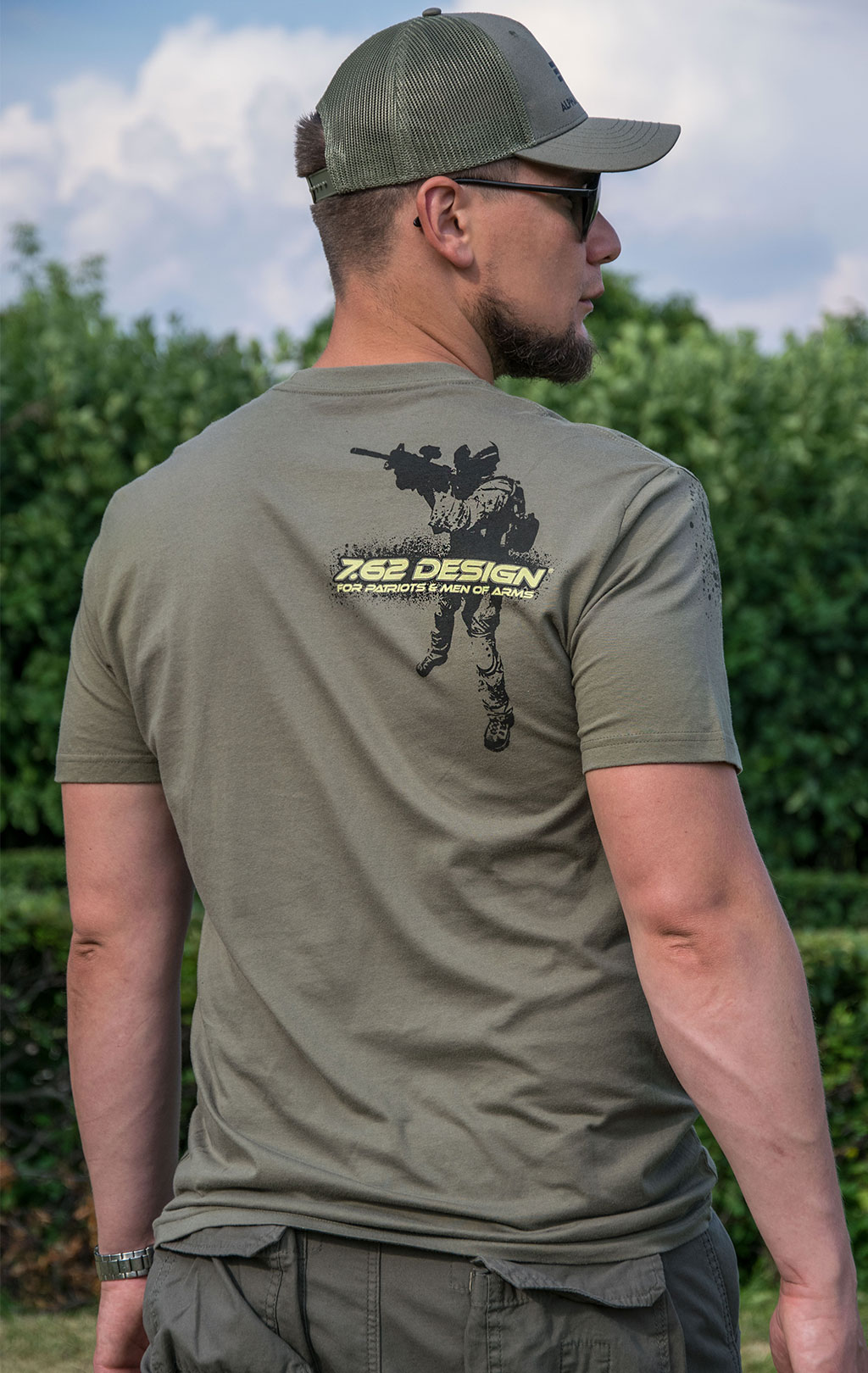 Футболка 7.62 UNEXPECTED COMPANY green (002-435) 