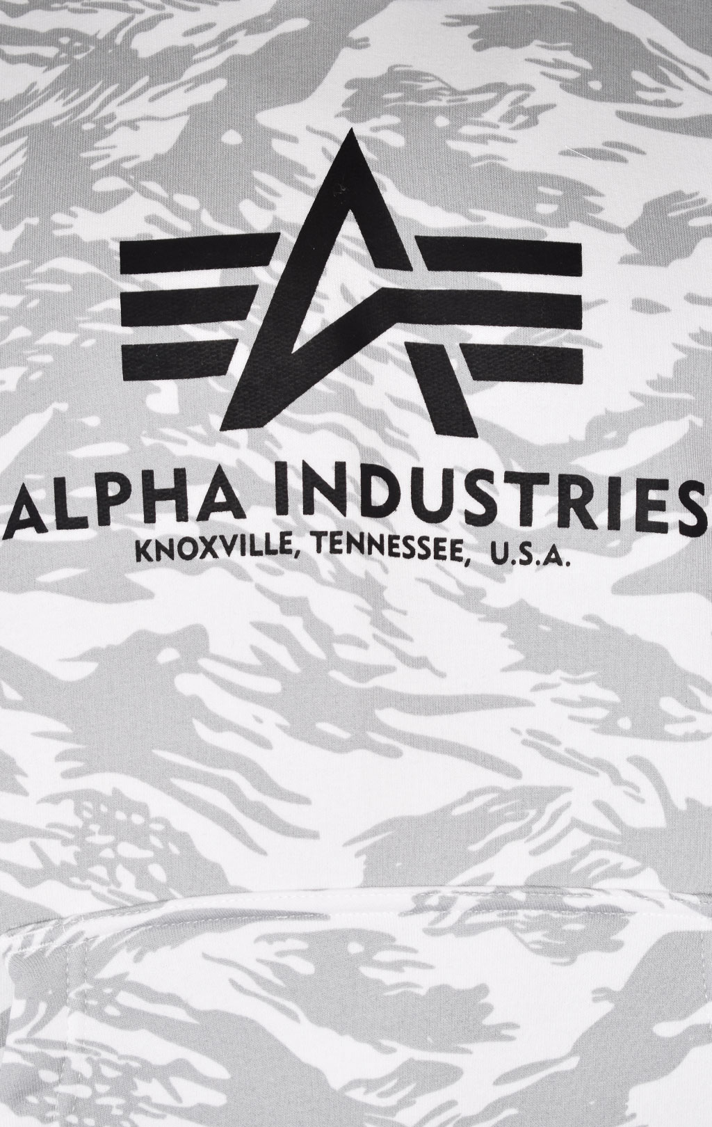 Толстовка ALPHA INDUSTRIES BASIC HOODY brushstroke white 