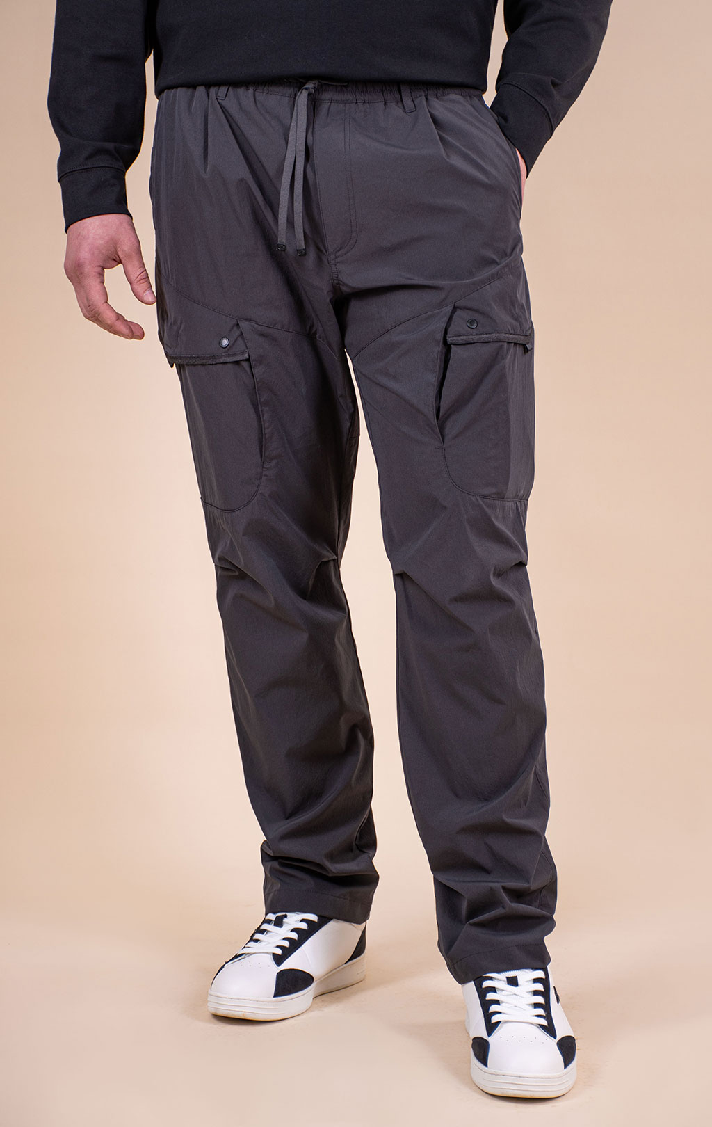 Брюки PARAJUMPERS MALLAIG SOLOTEX SS 26 charcoal grey 