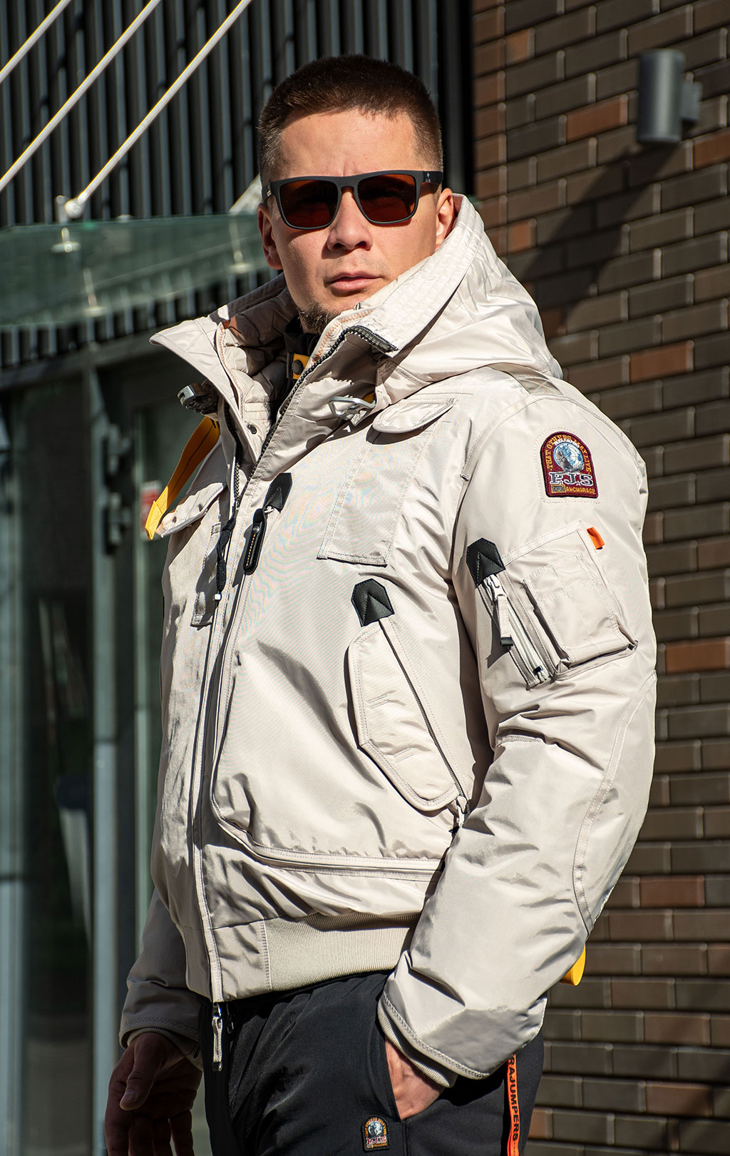 Аляска-пуховик PARAJUMPERS GOBI FW 25/26 mastic 