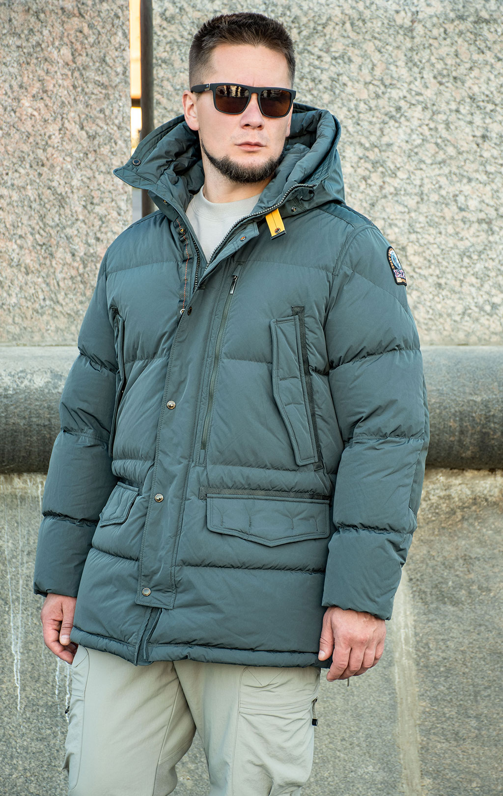 Пуховик PARAJUMPERS HARRASEEKET FW 25/26 green gables 