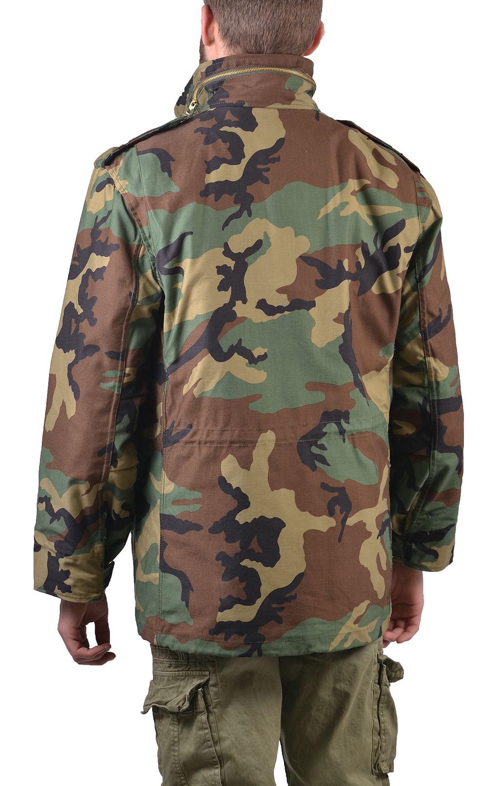 Куртка Tru-Spec M-65 CLASSIC с подстёжкой camo woodland 